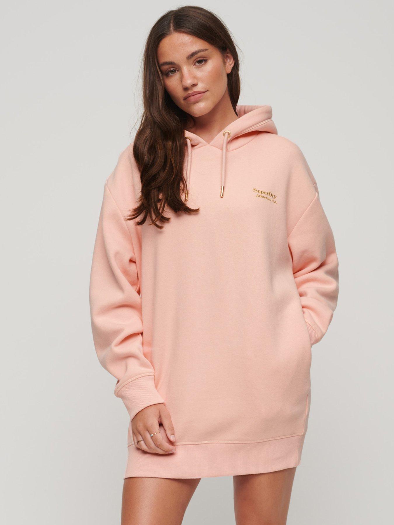 Oversized hot sale hooded dress