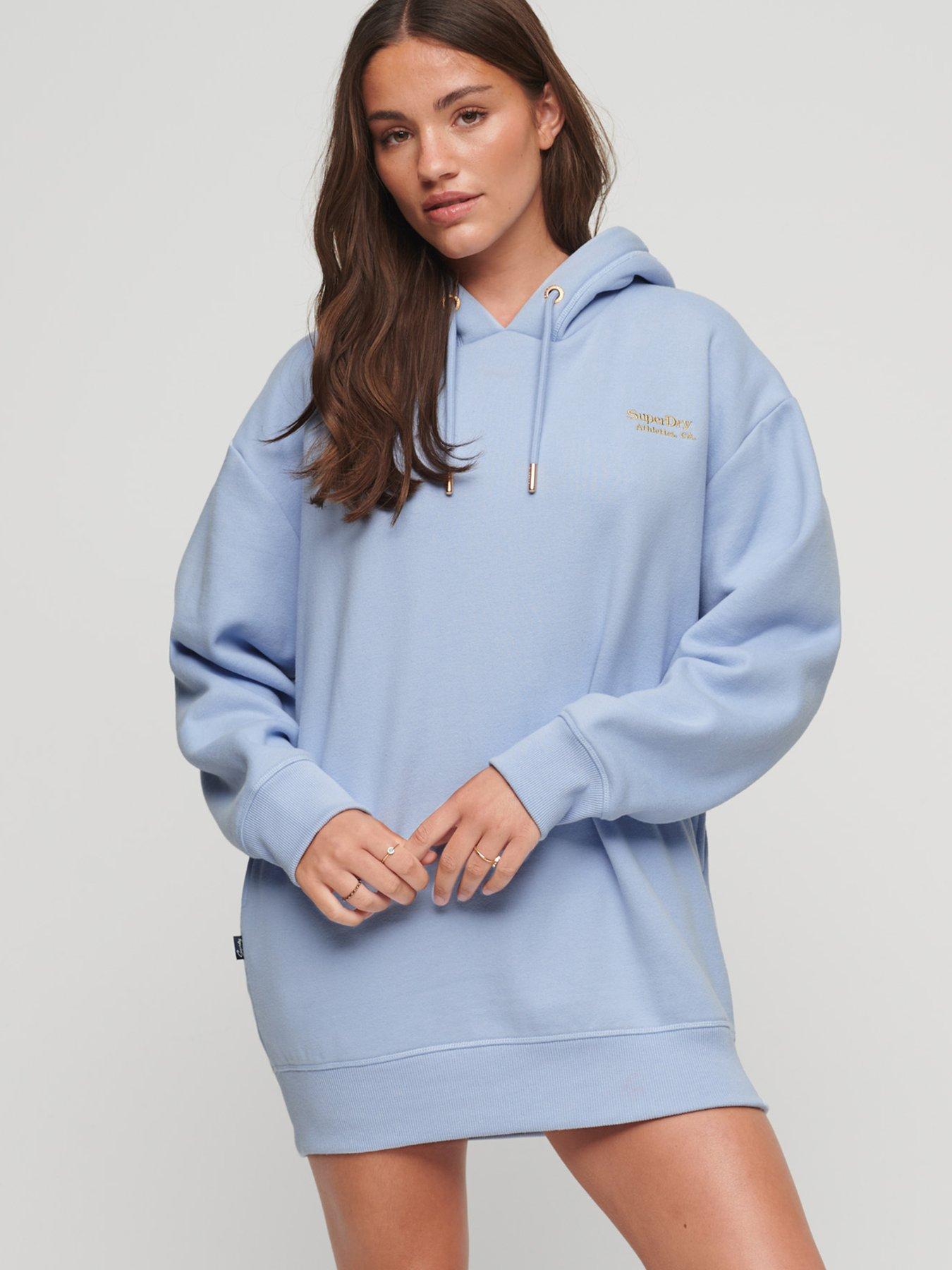 Oversized hoodie hot sale dress womens