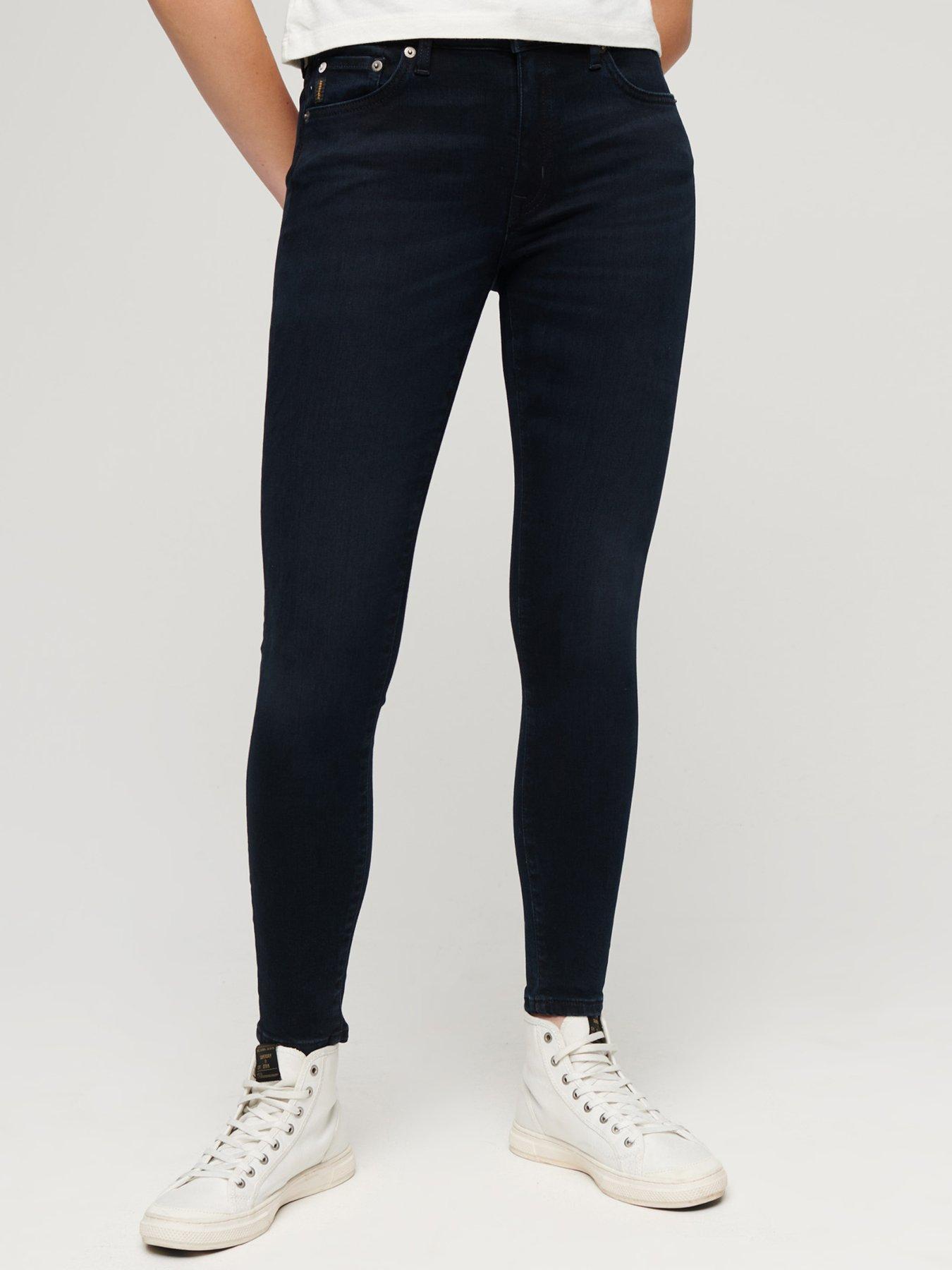 Levi's mid rise skinny jeans clearance black