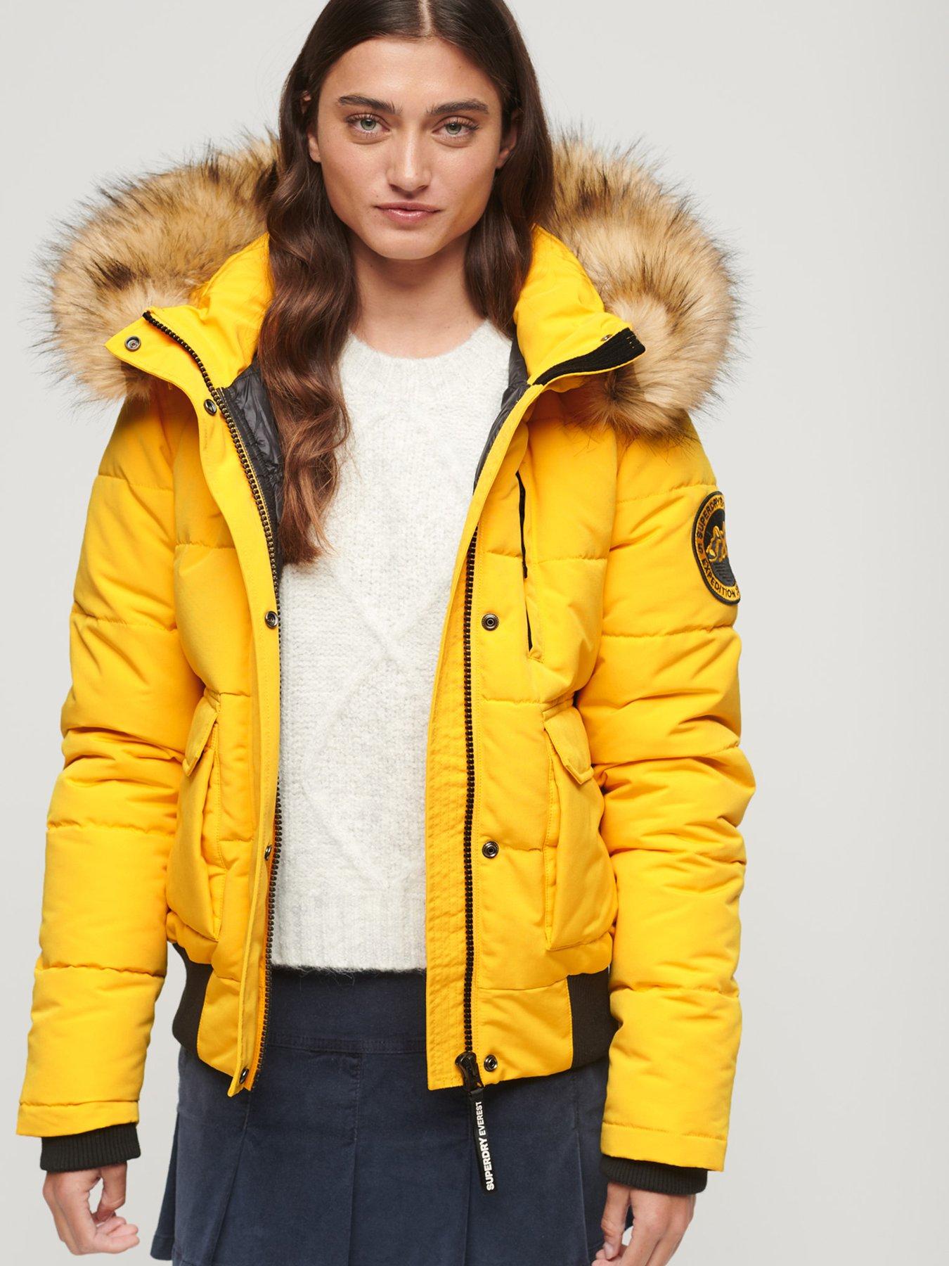 Superdry Everest Bomber Jacket - Yellow