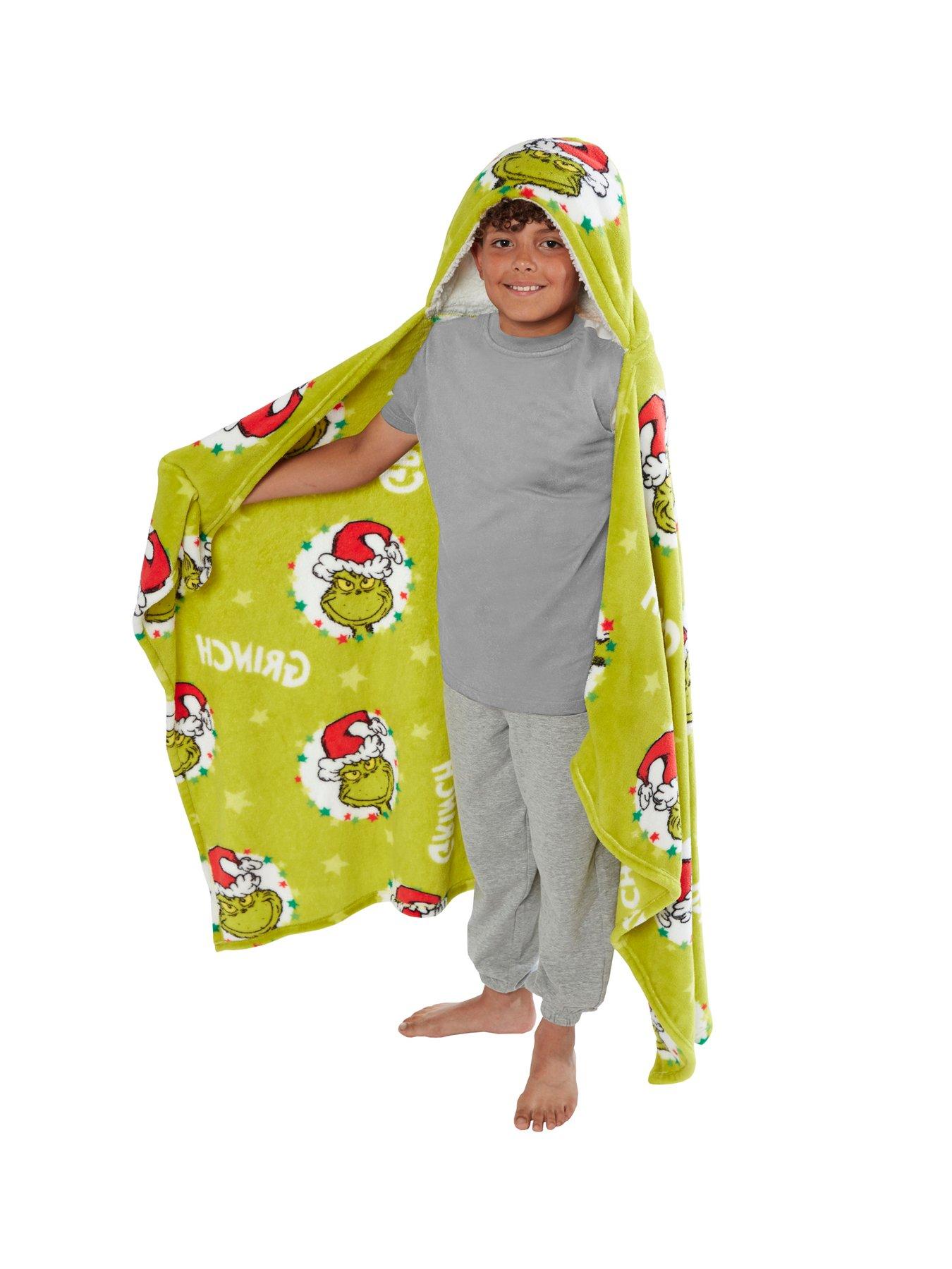Spider-Man The Grinch Youths Hooded Blanket - Image 2