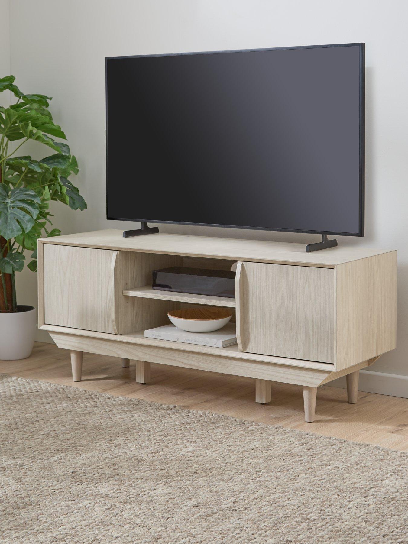 undefined Marcel TV Unit - fits up to 50 inch TV - Oak   