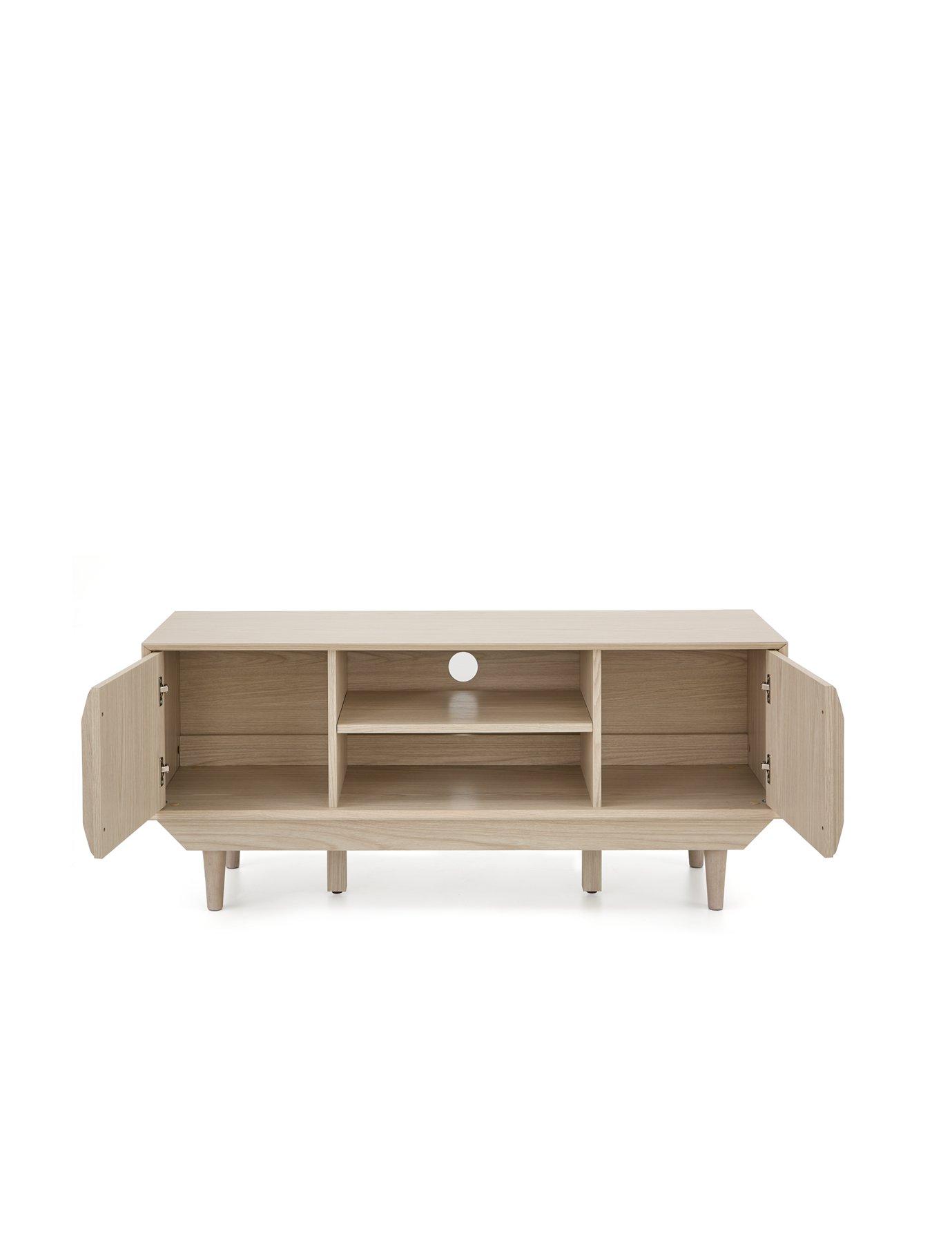 Image 4 of 7 of Very Home Marcel TV Unit - fits up to 50 inch TV - Oak<br />&nbsp;<br />&nbsp;<br />&nbsp;<br />&nbsp;