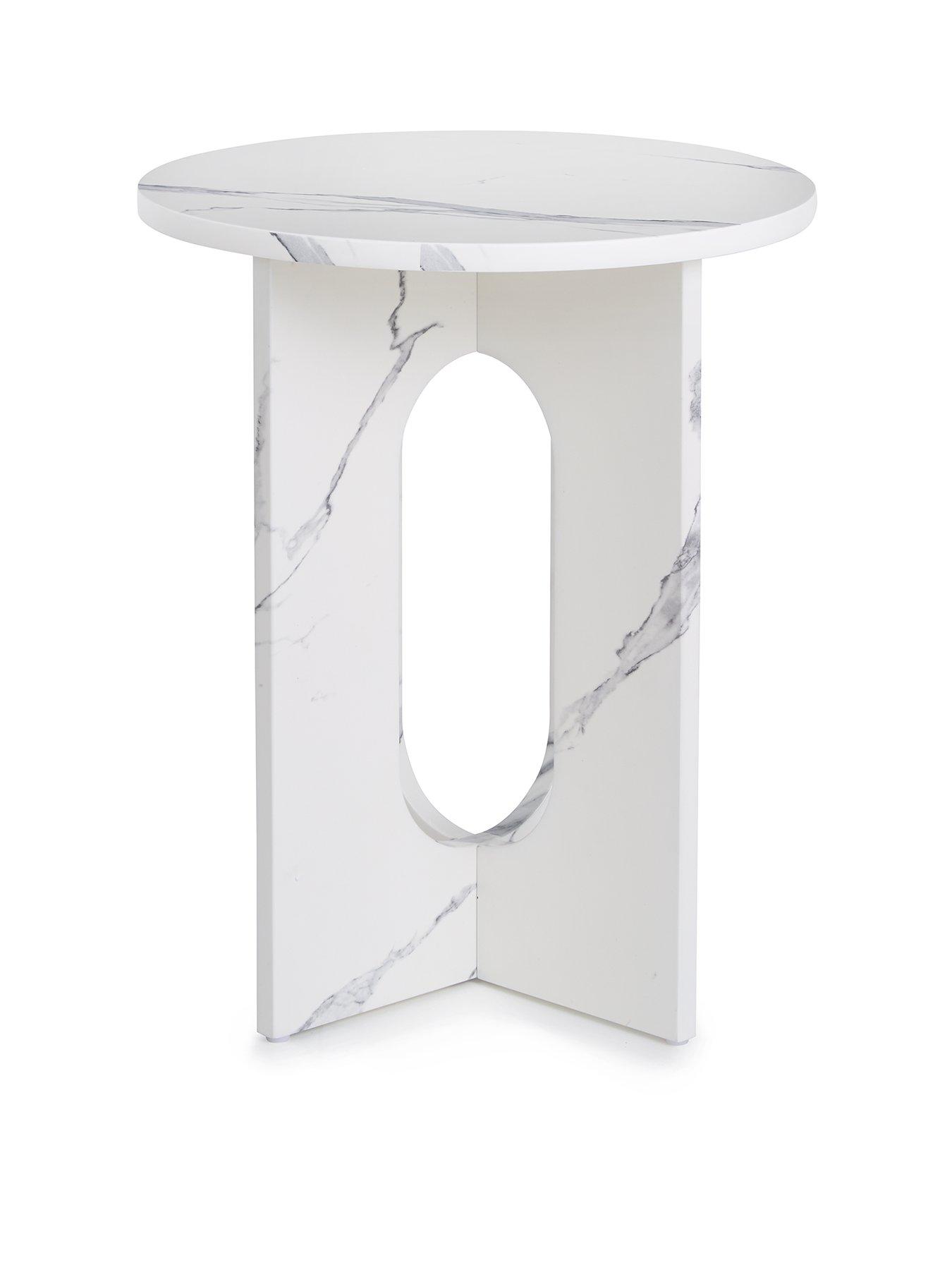 Image 2 of 6 of Very Home Celeste Side Table - White