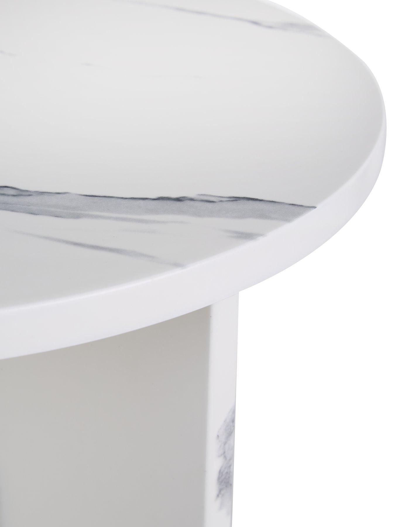 Image 4 of 6 of Very Home Celeste Side Table - White