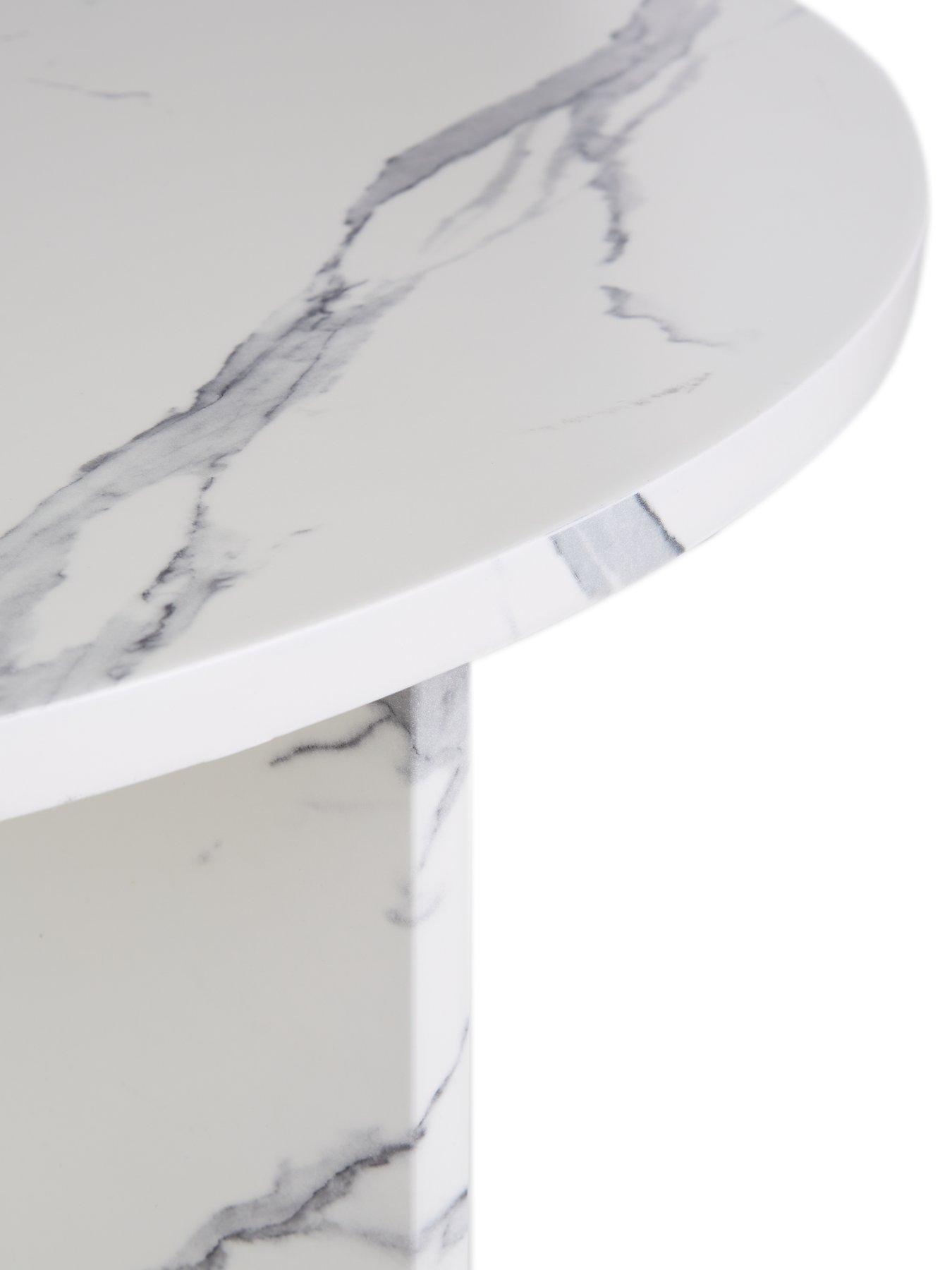Image 4 of 6 of The Very Collection Celeste Coffee Table - White