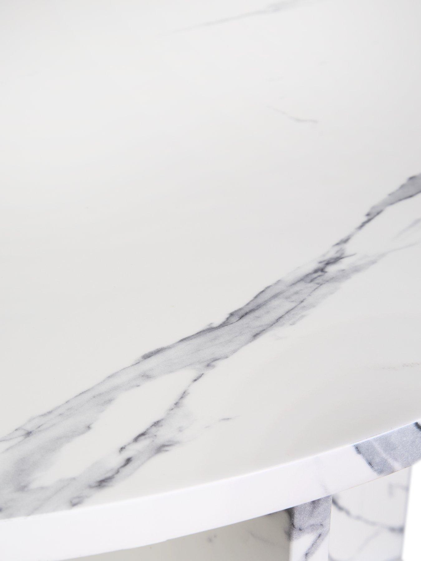 Image 6 of 6 of The Very Collection Celeste Coffee Table - White