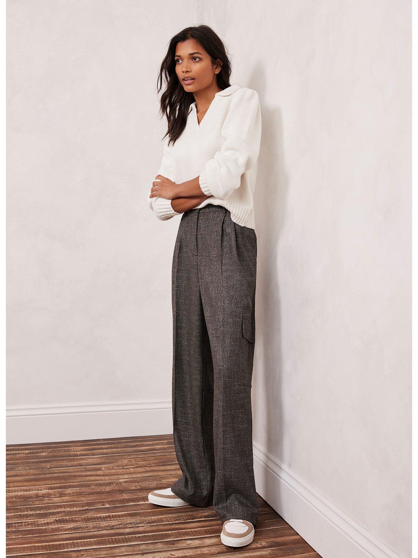 Mint velvet linen on sale trousers