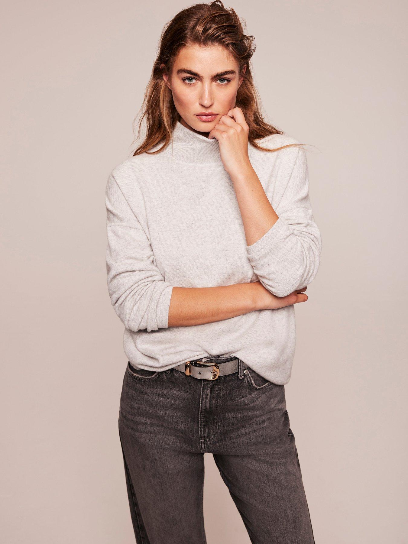 Ruched jumper on sale