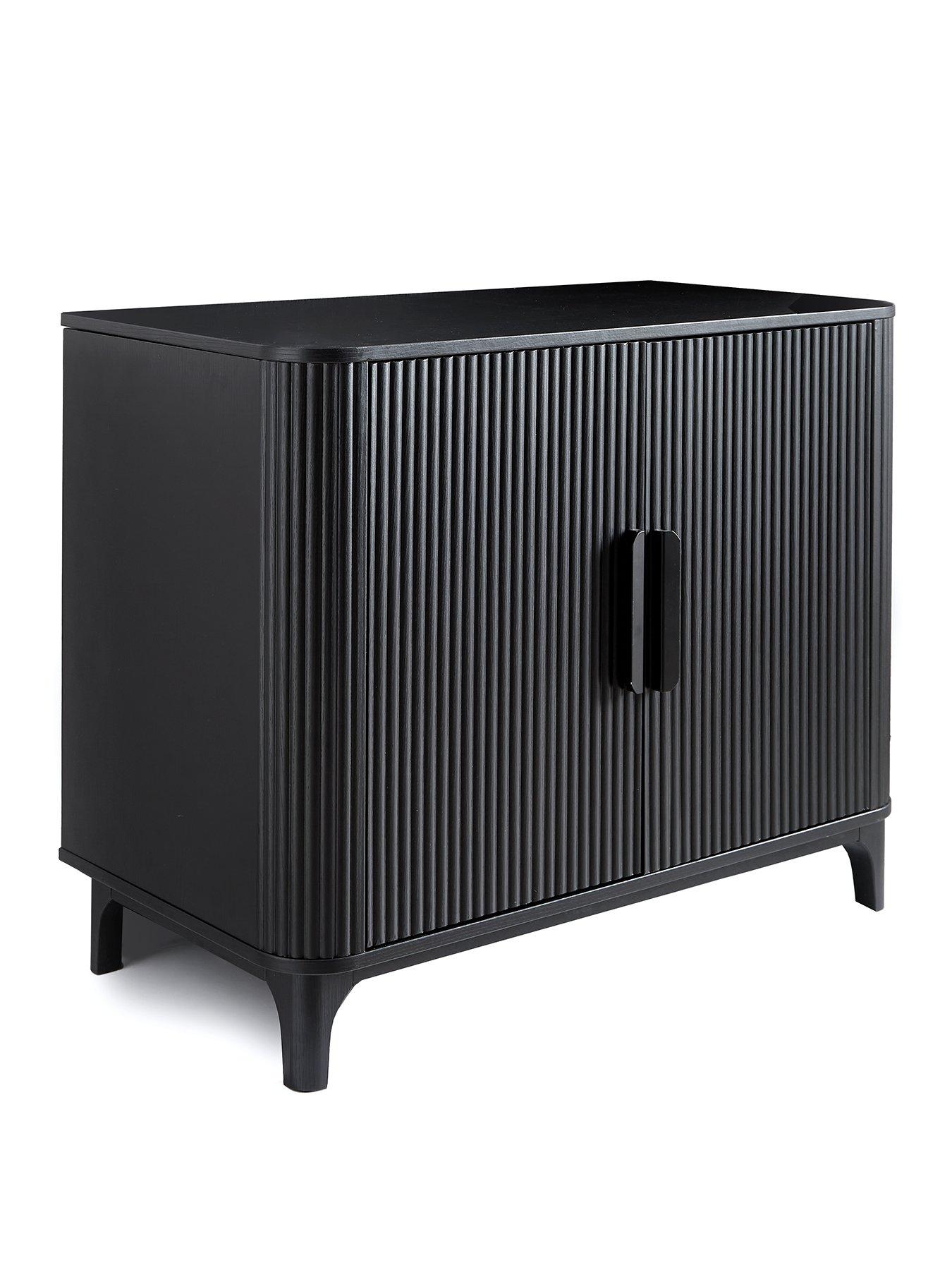 Very Home Carina Small Sideboard - Black | Very.co.uk