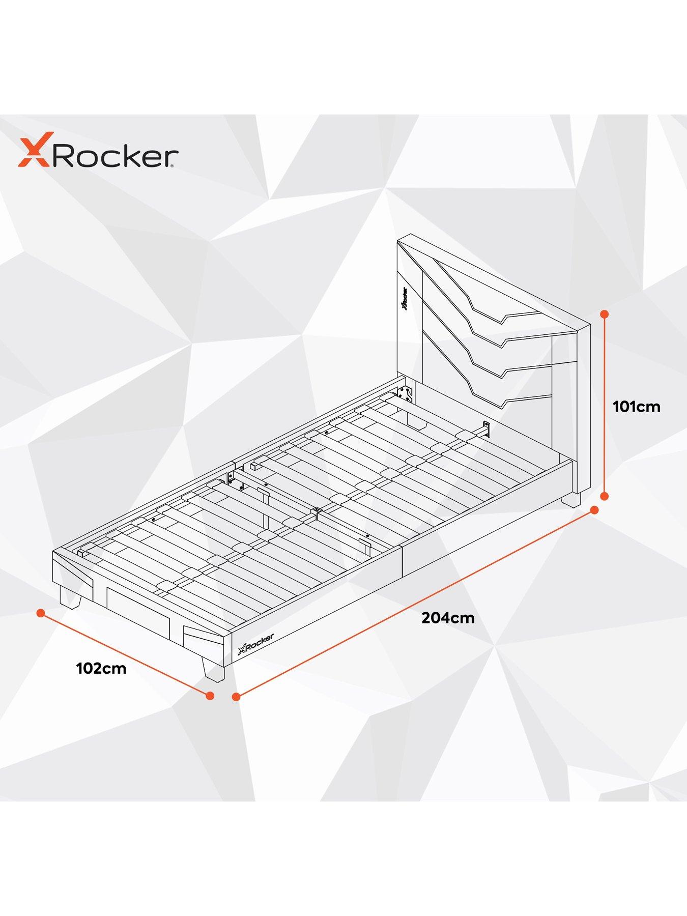 Image 7 of 7 of X Rocker Cerberus Bed Mk2- Bed In A Box