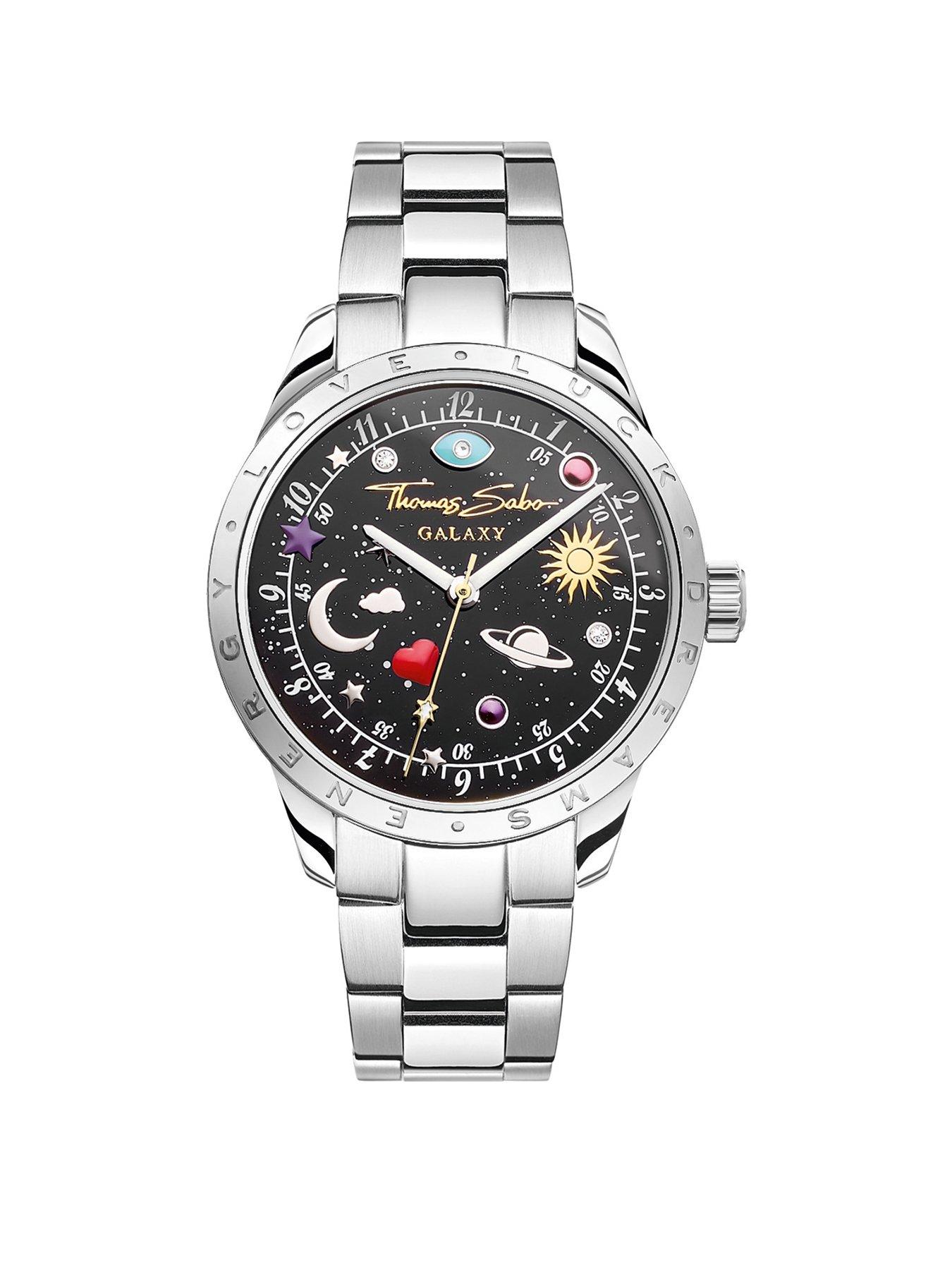 undefined Cosmic Amulets Black Constellation Dial Ladies Watch