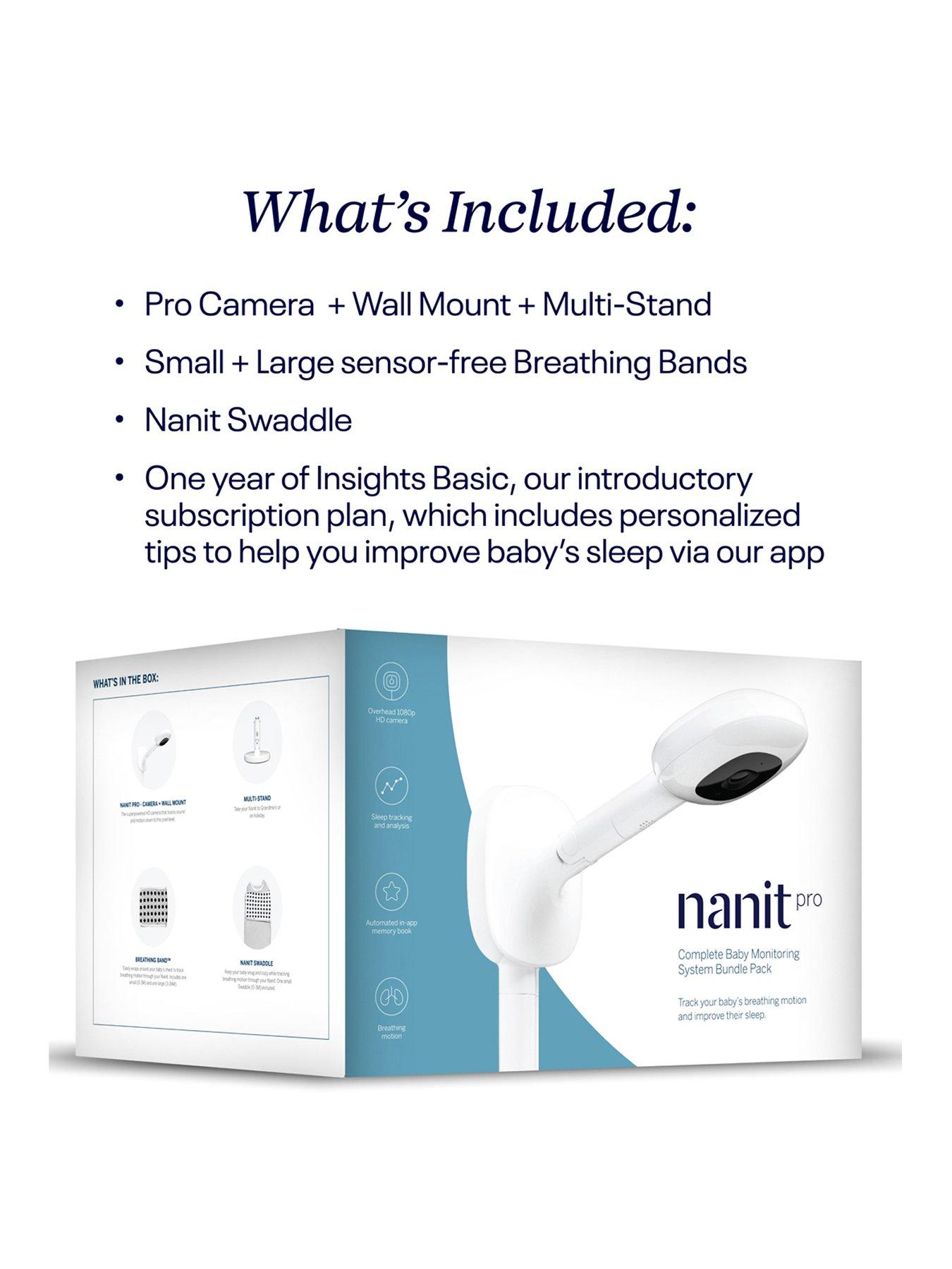 Image 3 of 5 of Nanit Pro Complete Baby Monitor System with Breathing Motion