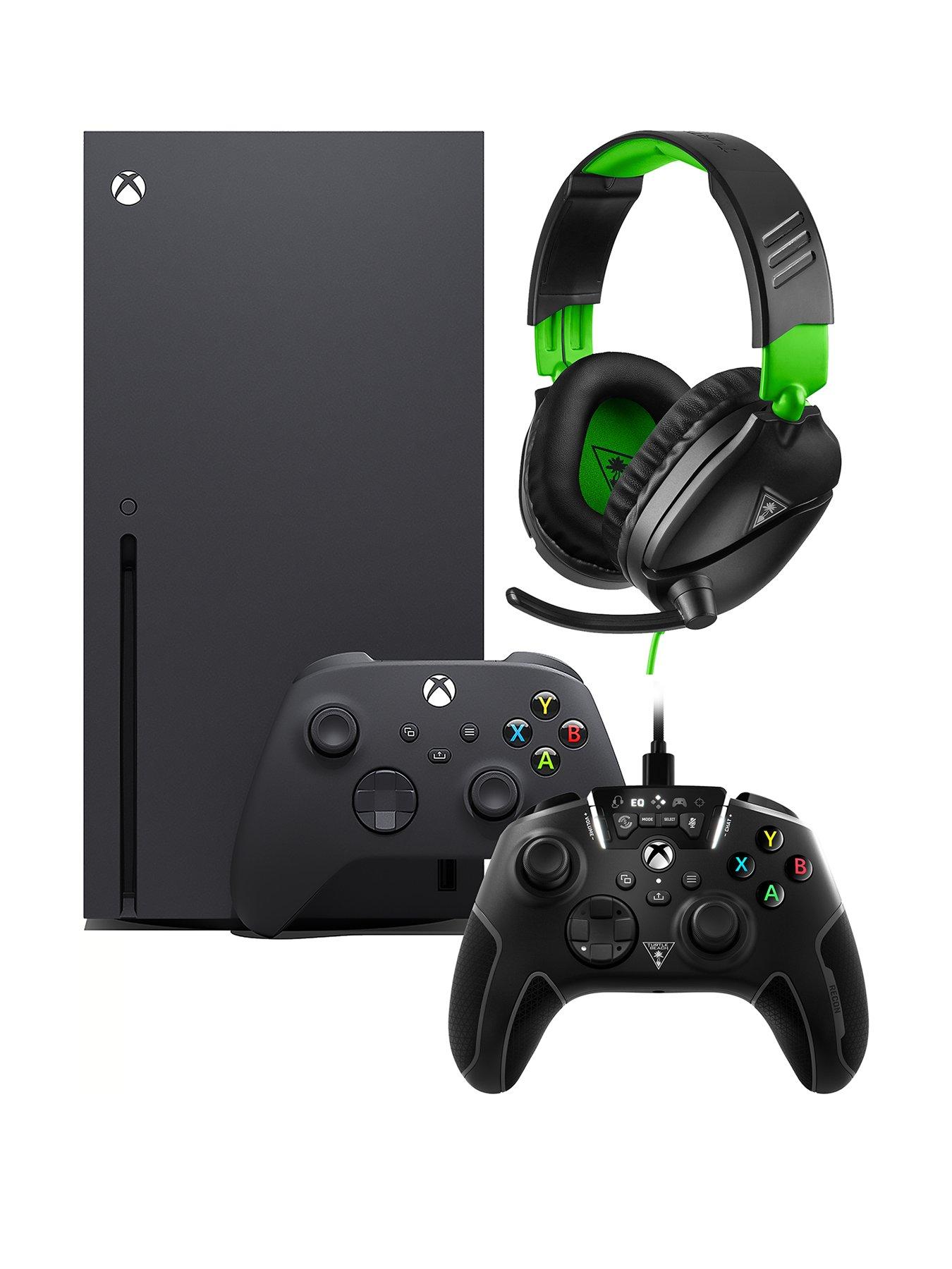 xbox-series-x-console-turtle-beach-xbox-gamers-pack-featuring-recon-70-headset-and-recon-controller