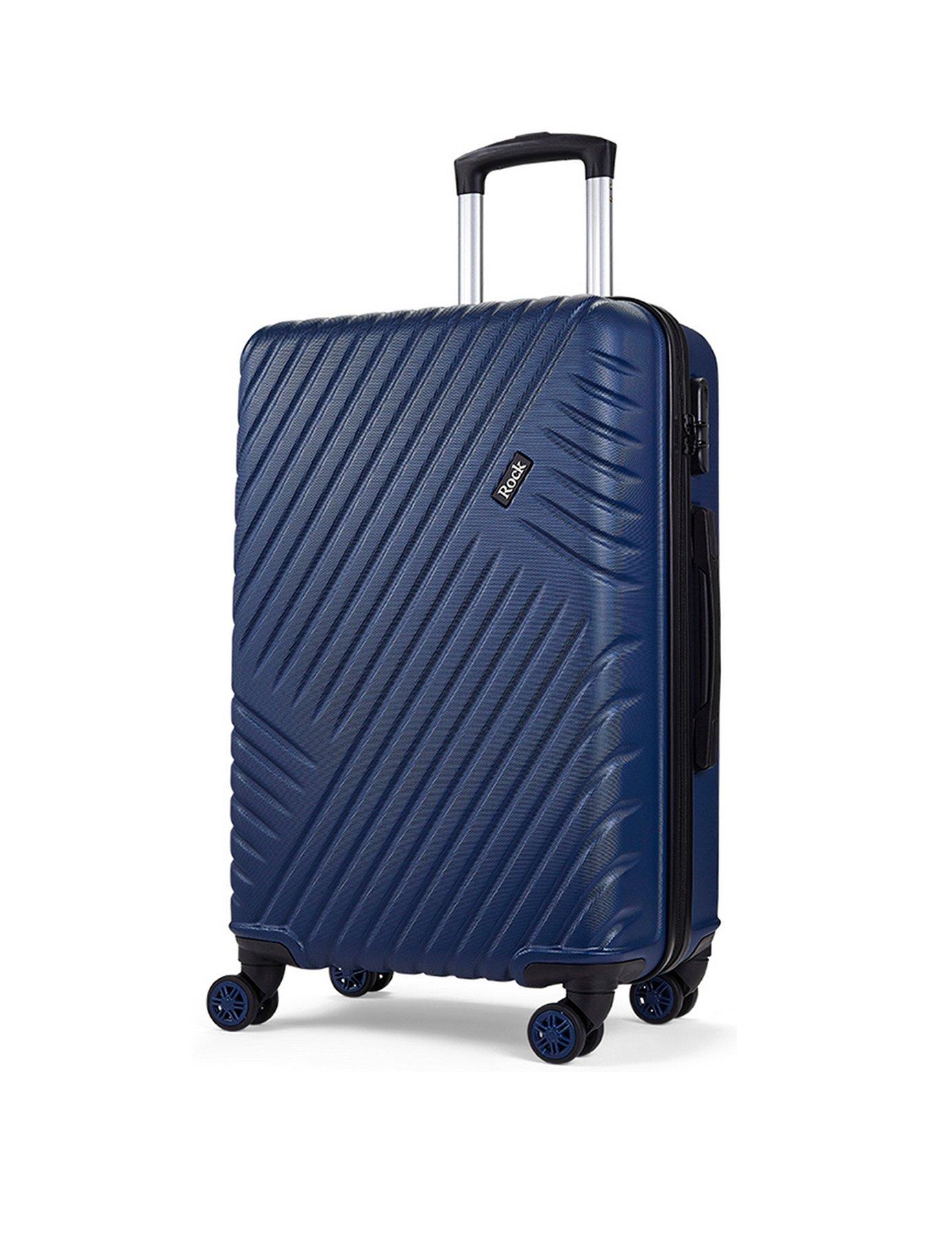 Luggage Medium Suitcases Blue Hard Shell Suitcases Sports Travel Very