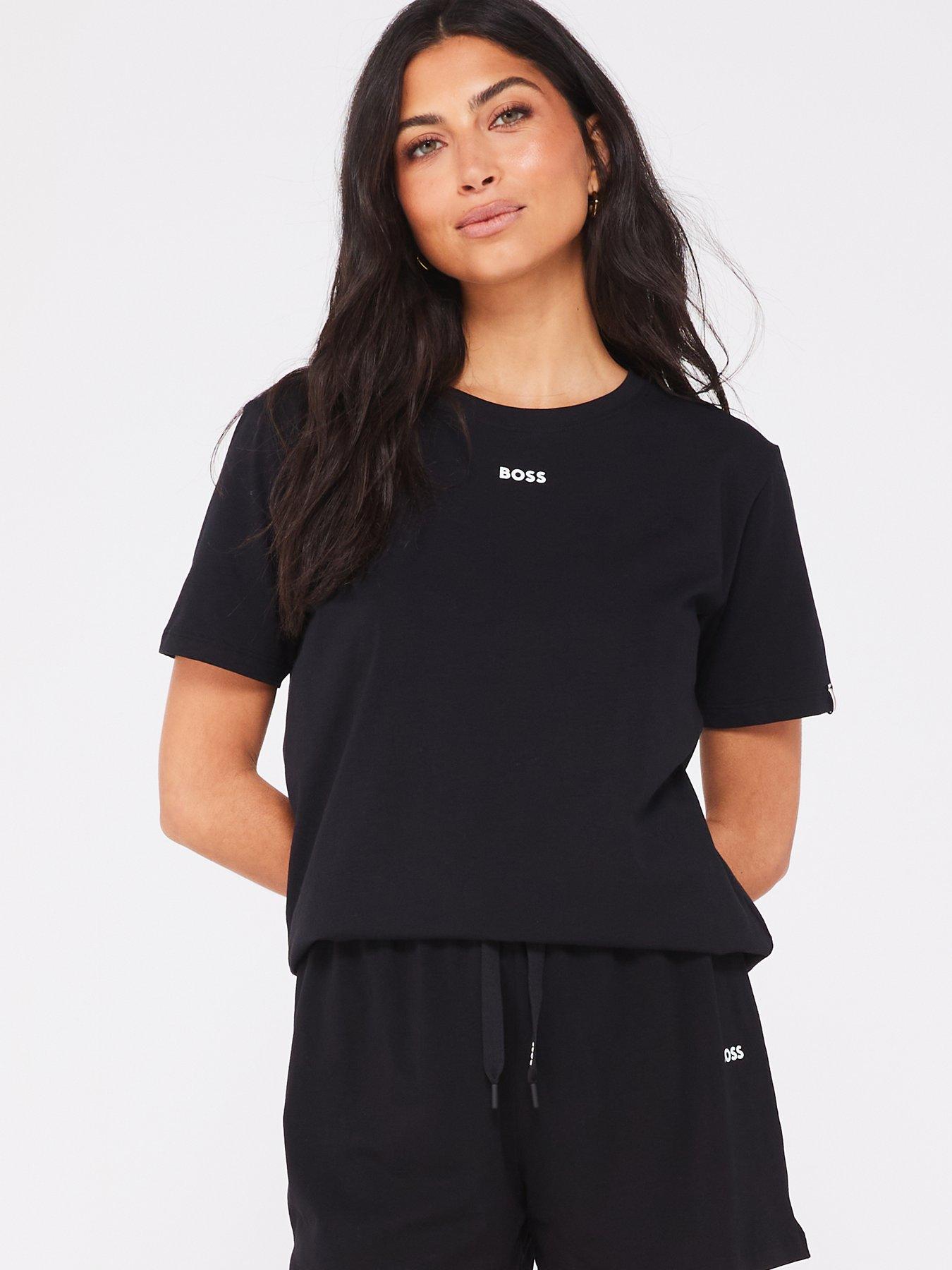 Boss Chest Logo T-Shirt - Black
