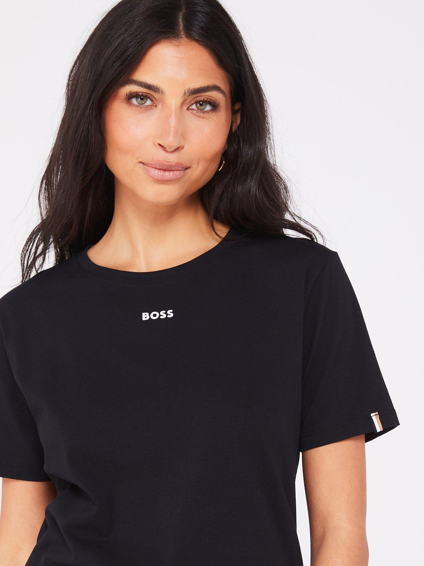 BOSS Chest Logo T-Shirt - Black | Very