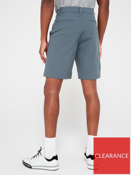 stillFront image of under-armour-mens-golf-tech-shorts-grey