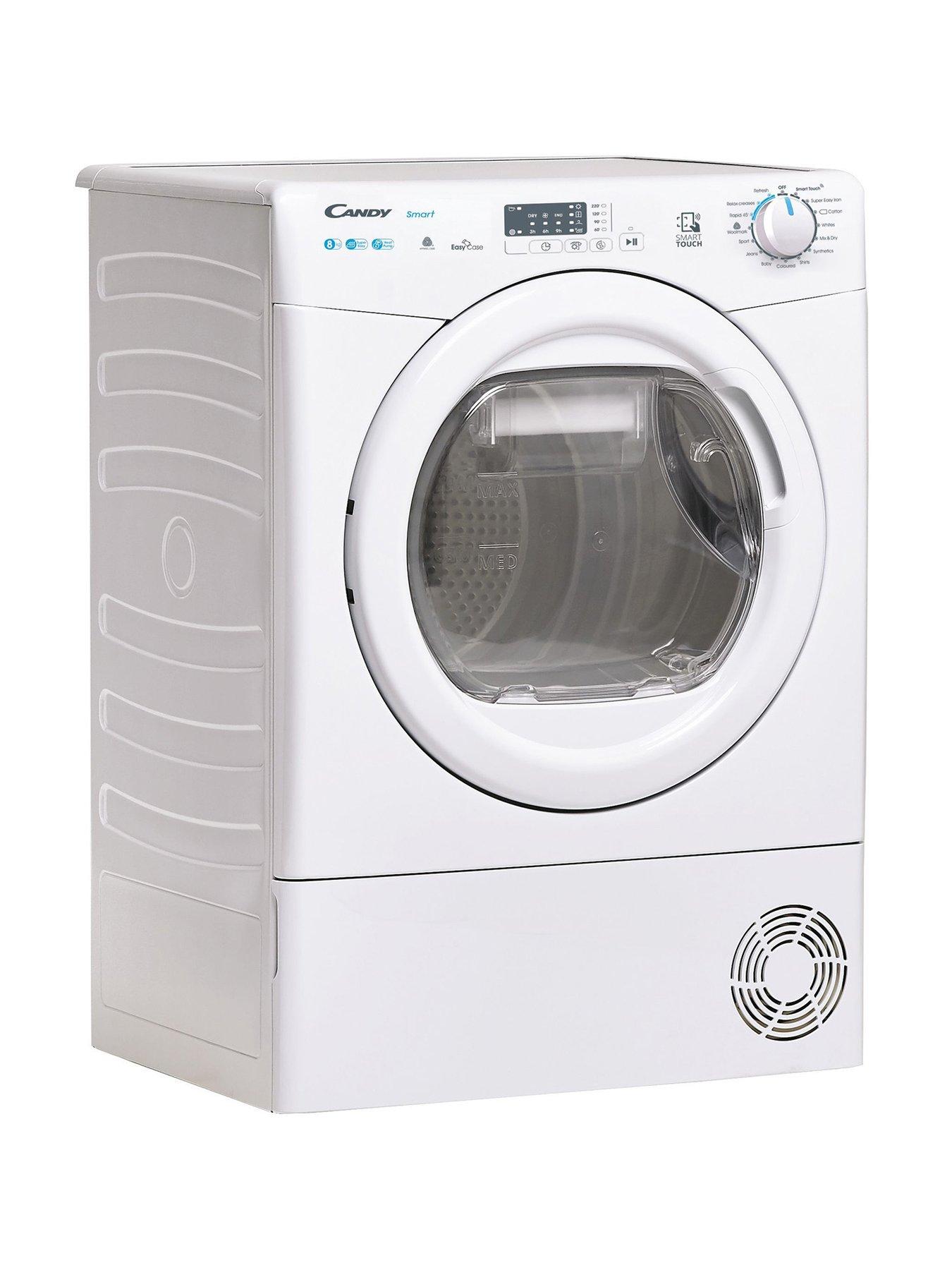 Image 3 of 5 of Candy Smart CSEH8A2LE 8kg Heat Pump Tumble Dryer, A++ Rated - White
