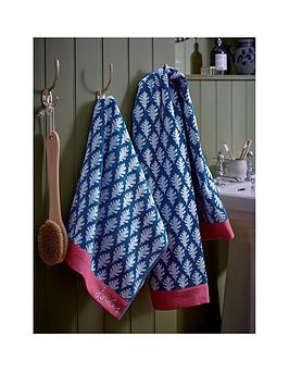 Product photograph of Joules Oak Leaf Towel Range from very.co.uk