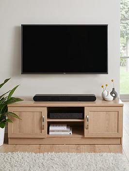 Product photograph of Very Home Camberley Tv Unit - Fits Up To 43 Inch Tv - Oak Effect from very.co.uk