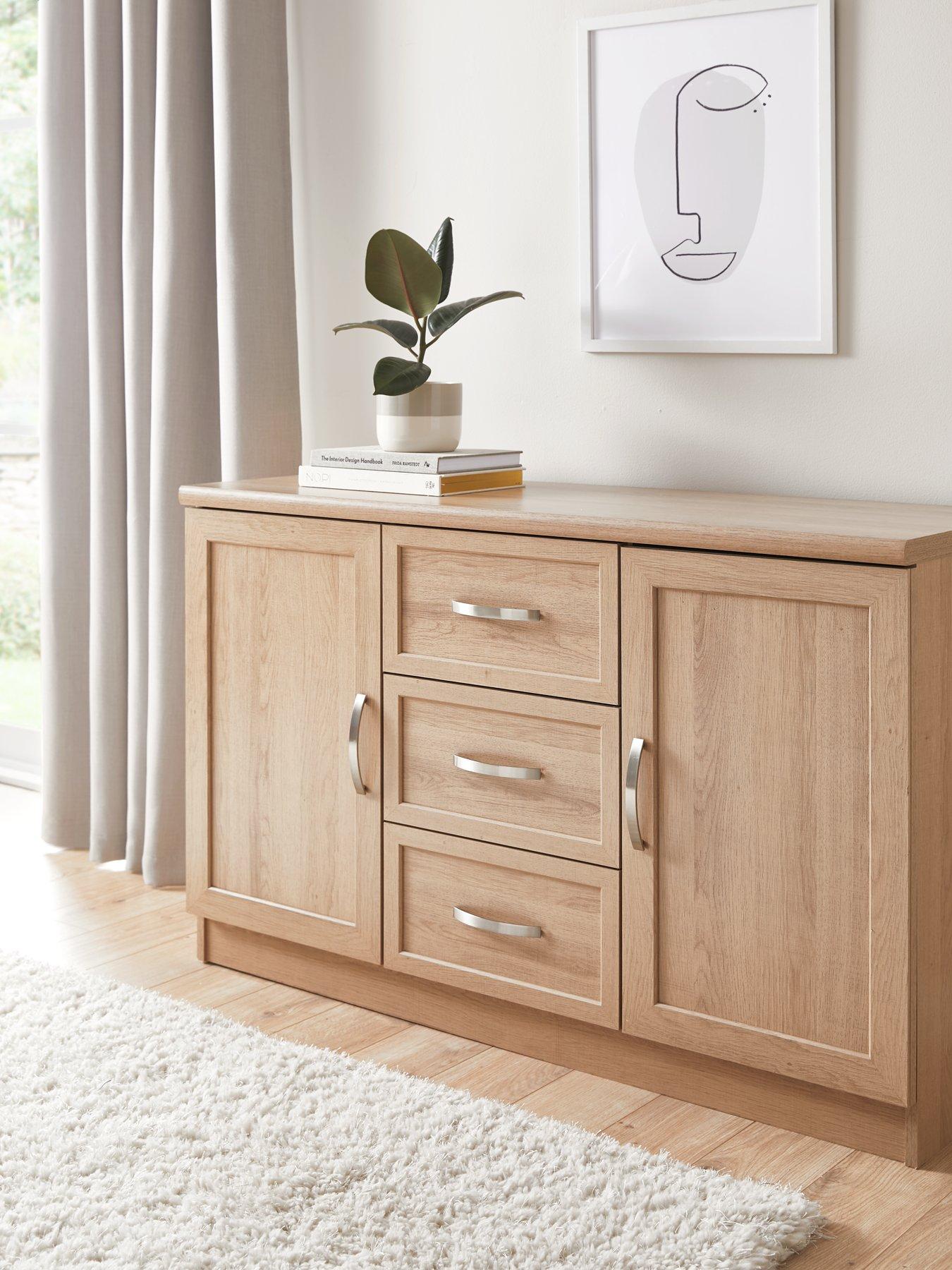 undefined Camberley Sideboard - Oak Effect