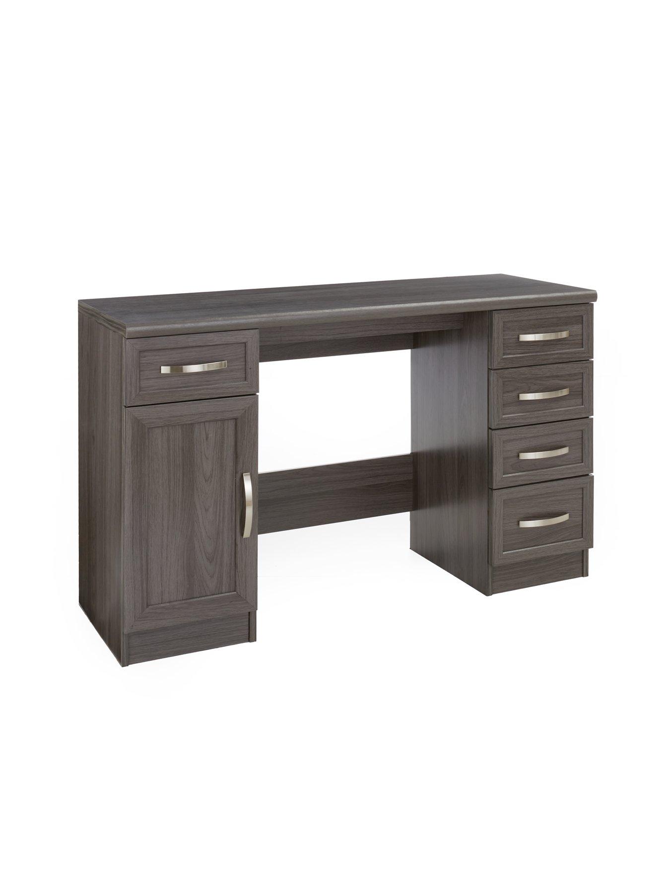 Very Home Camberley Desk - Dark Oak Effect | very.co.uk