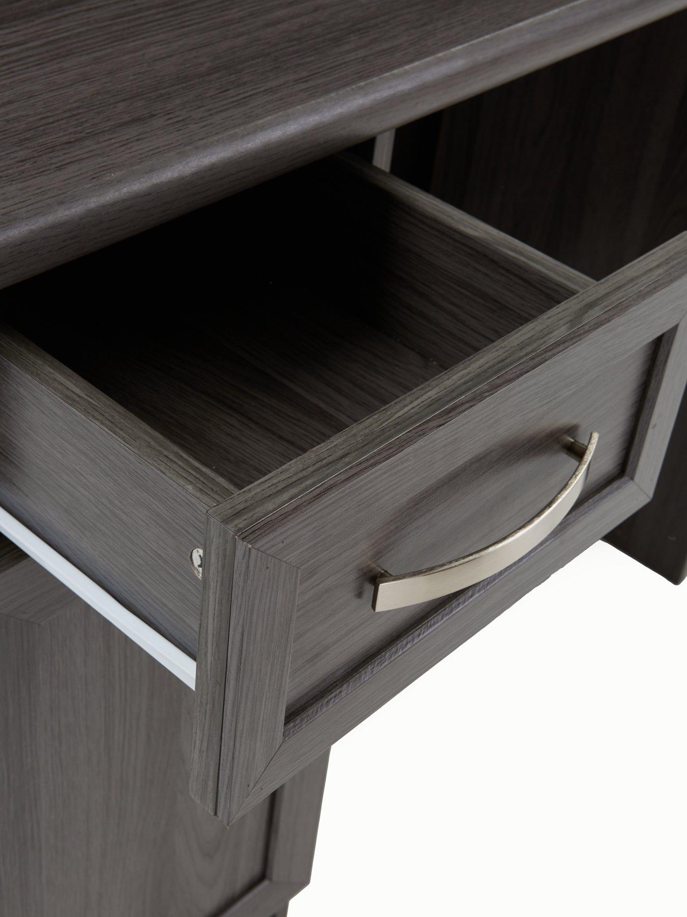 Image 6 of 7 of Very Home Camberley Desk - Dark Oak Effect