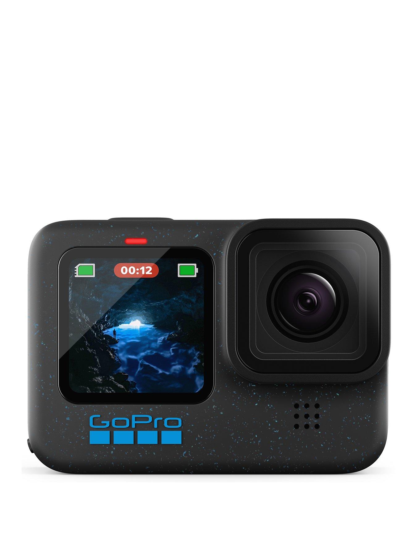 GoPro Hero 12 5.3K Waterproof Camera - Black