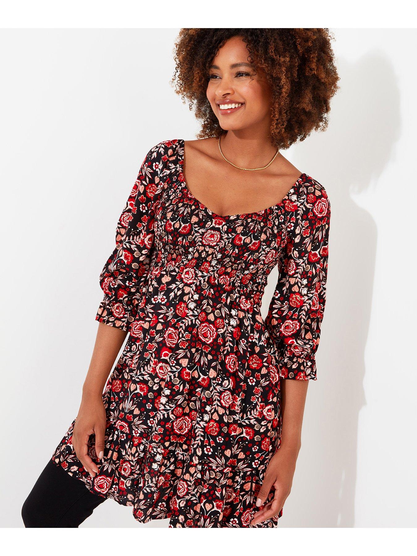Joe Browns Folky Floral Tunic Dress Multi very