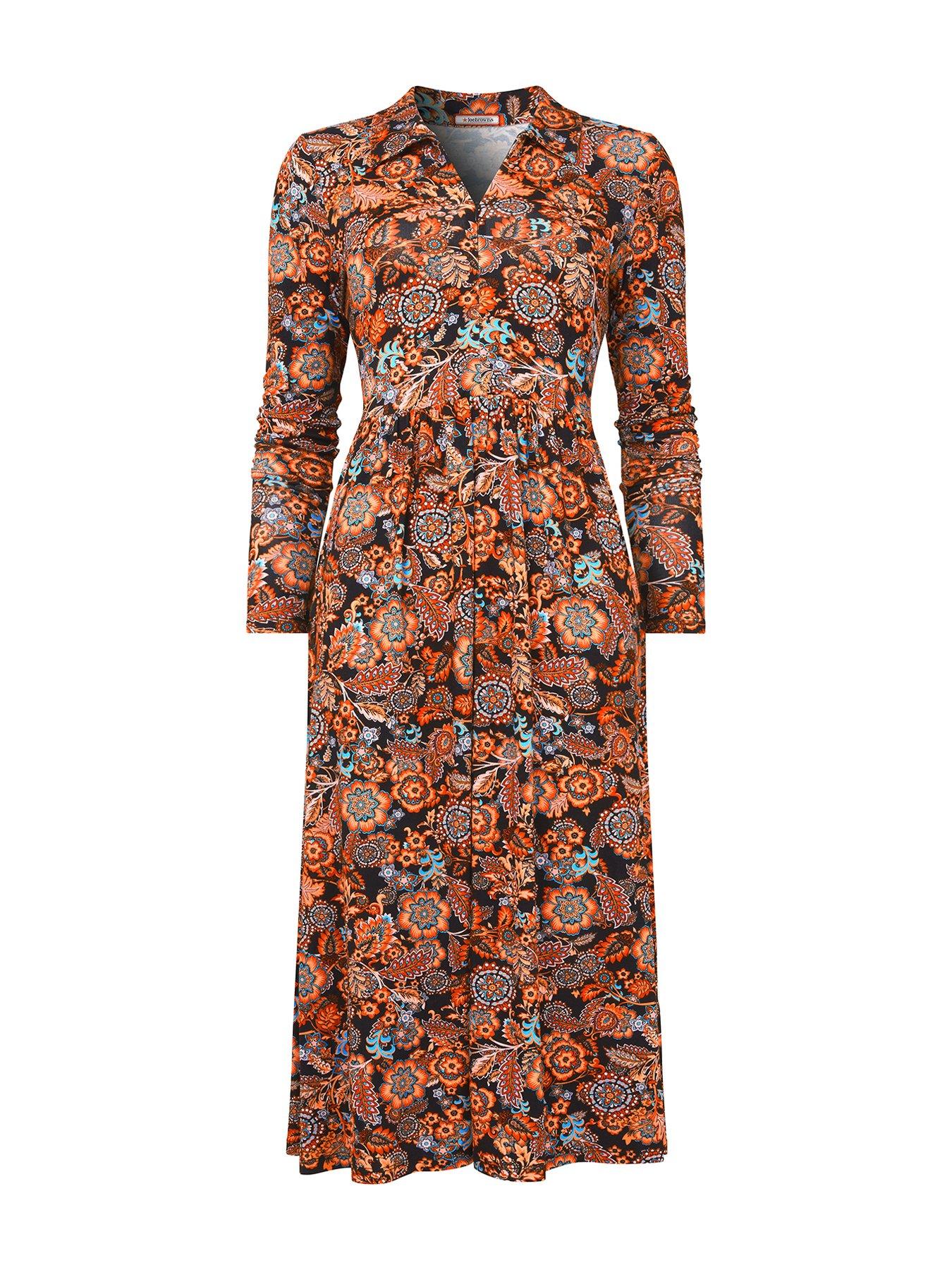 Image 5 of 5 of Joe Browns Zip Front Jersey Dress - Multi