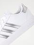  image of adidas-sportswear-kids-girls-grand-court-20-trainers-whitesilver