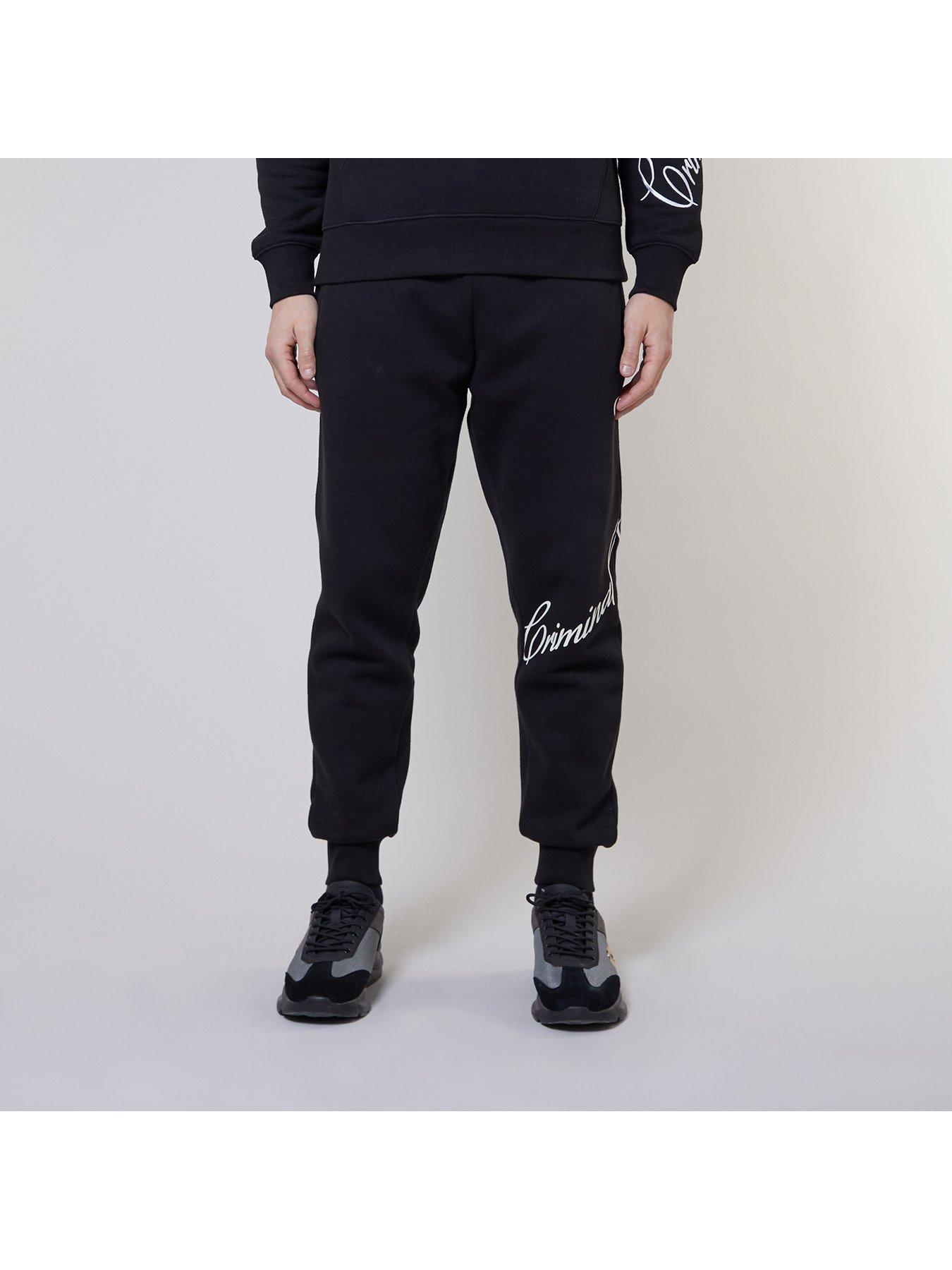 Black damage hot sale pant