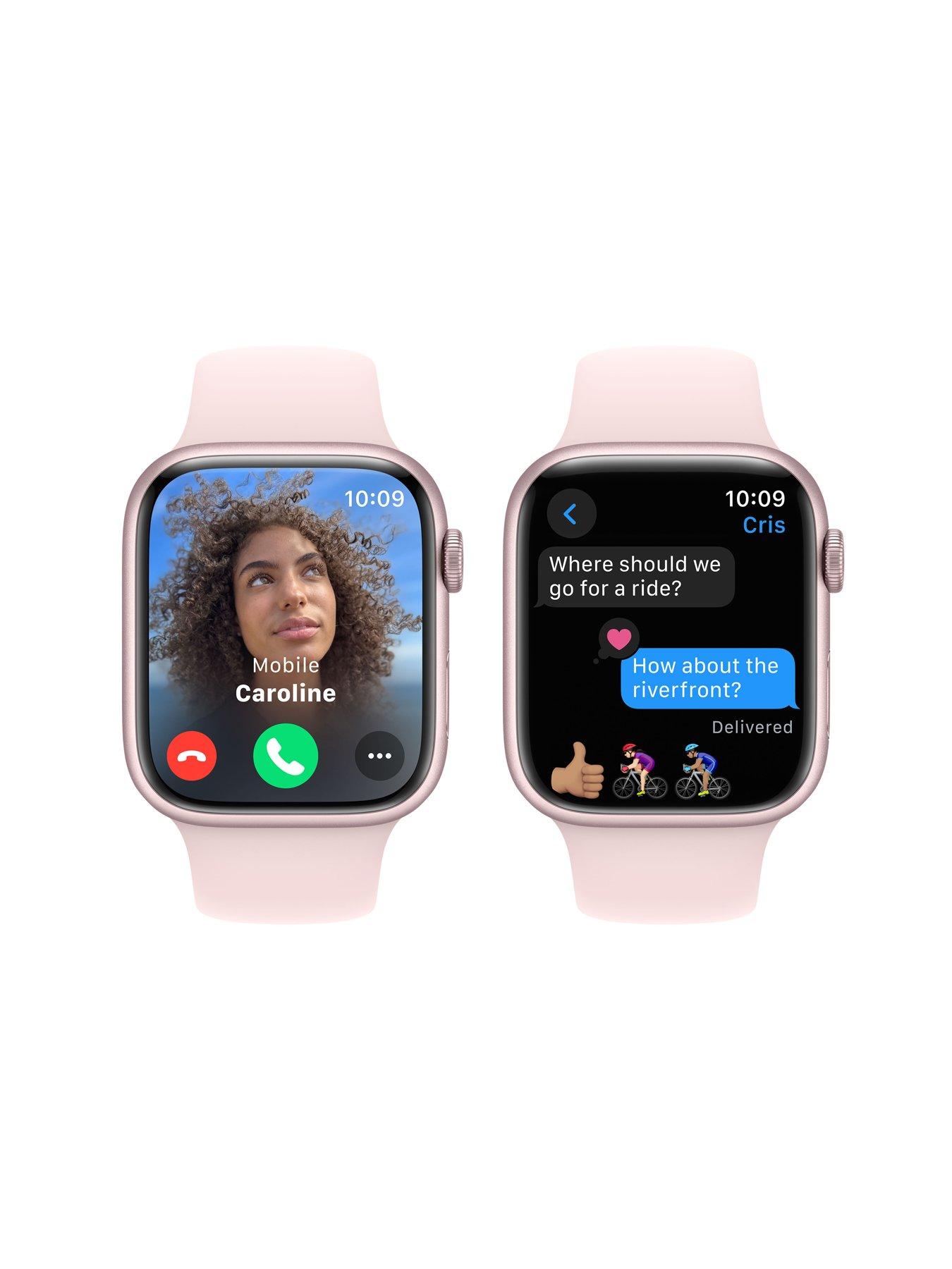 Pink series 3 apple watch hotsell