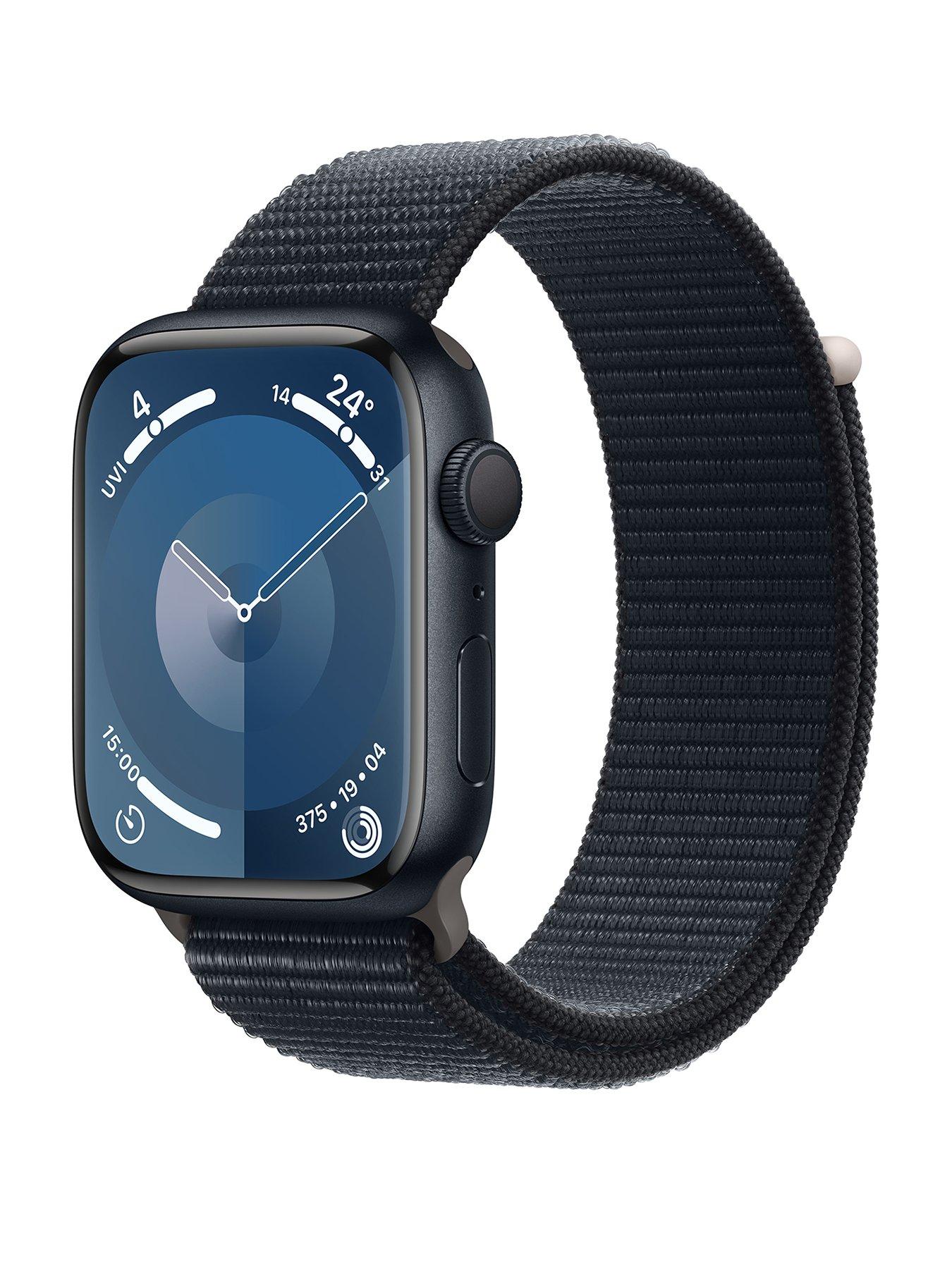 Apple Watch Series 8 (GPS), 45mm Midnight Aluminium Case with 