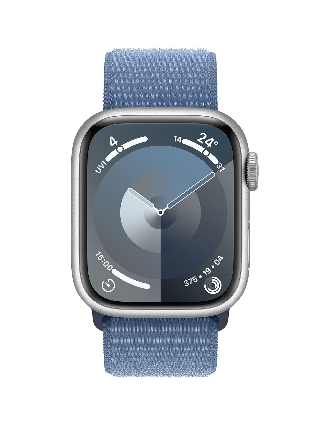 Silver face best sale apple watch