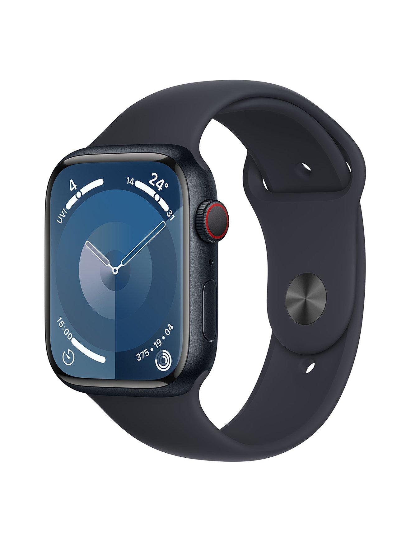 Apple Watch SE (GPS, 2022), 40mm Midnight Aluminium Case with 