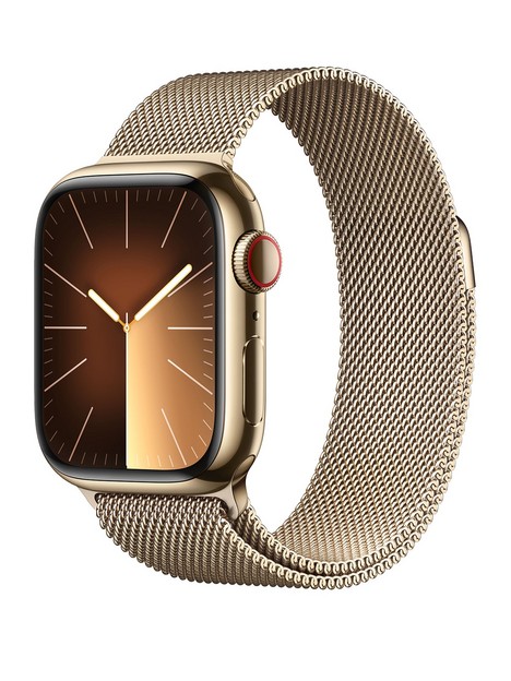 apple-watch-seriesnbsp9-gps-cellular-41mm-gold-stainless-steel-case-with-gold-milanese-loop