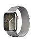  image of apple-watch-seriesnbsp9-gps-cellular-45mm-silver-stainless-steel-case-with-silver-milanese-loop