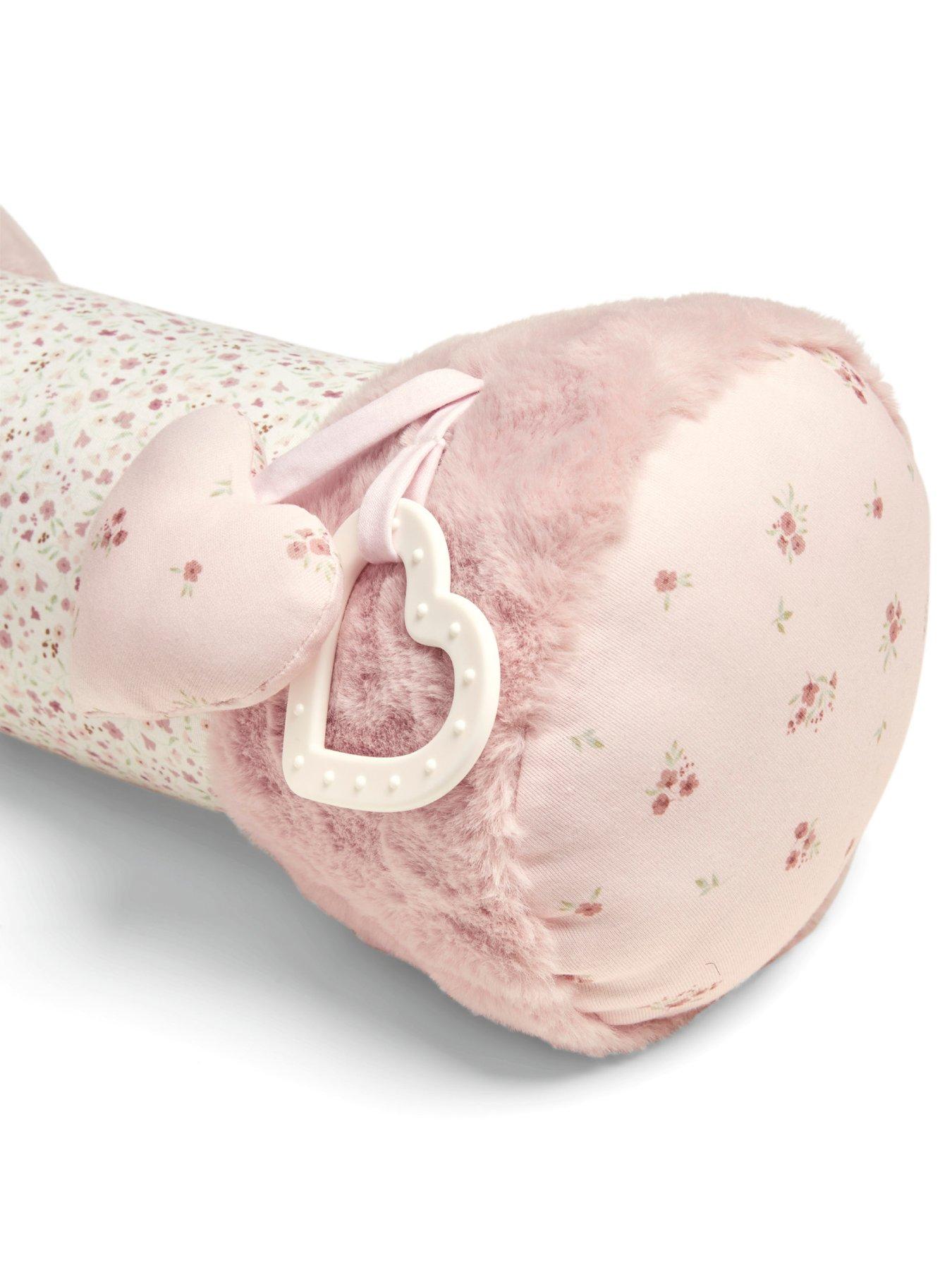 Image 5 of 6 of Mamas & Papas Tummy Time Roll - Welcome to the World Pink