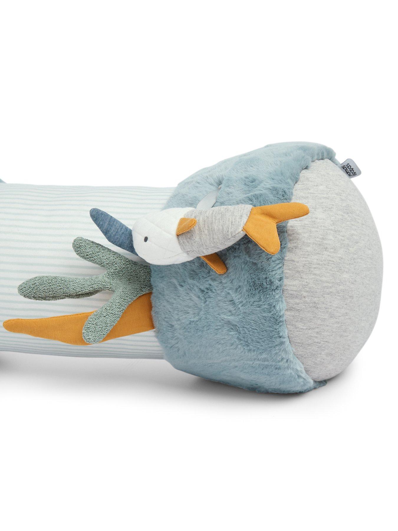 Image 5 of 6 of Mamas & Papas Tummy Time Roll - Welcome to the World Blue