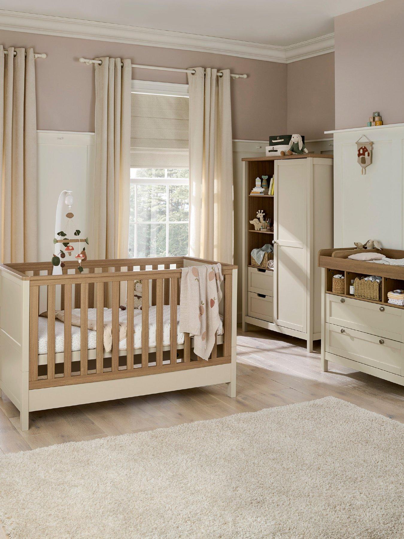 Image 1 of 7 of Mamas & Papas Harwell 3 Piece Furniture Range- Cashmere