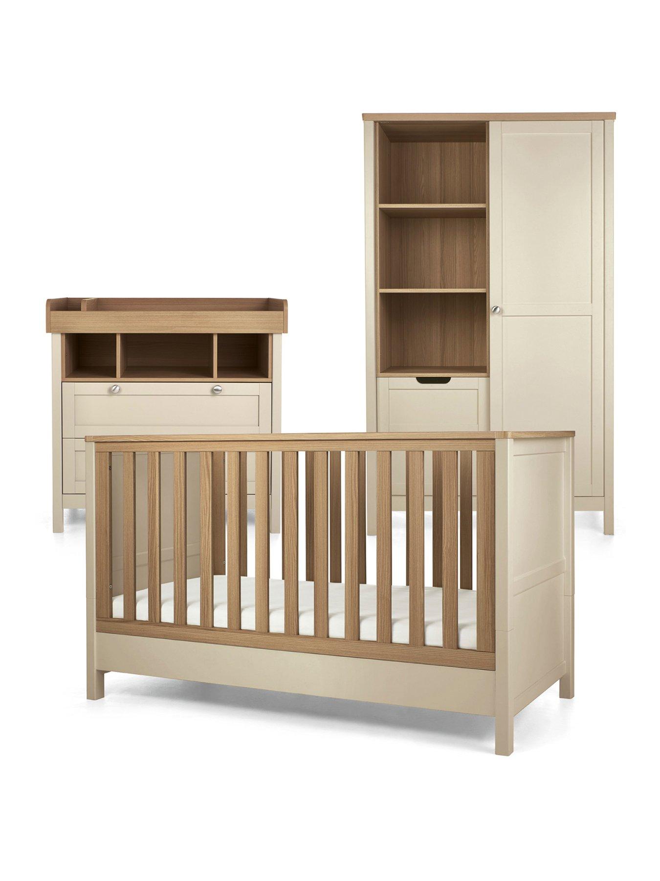 Image 2 of 7 of Mamas & Papas Harwell 3 Piece Furniture Range- Cashmere