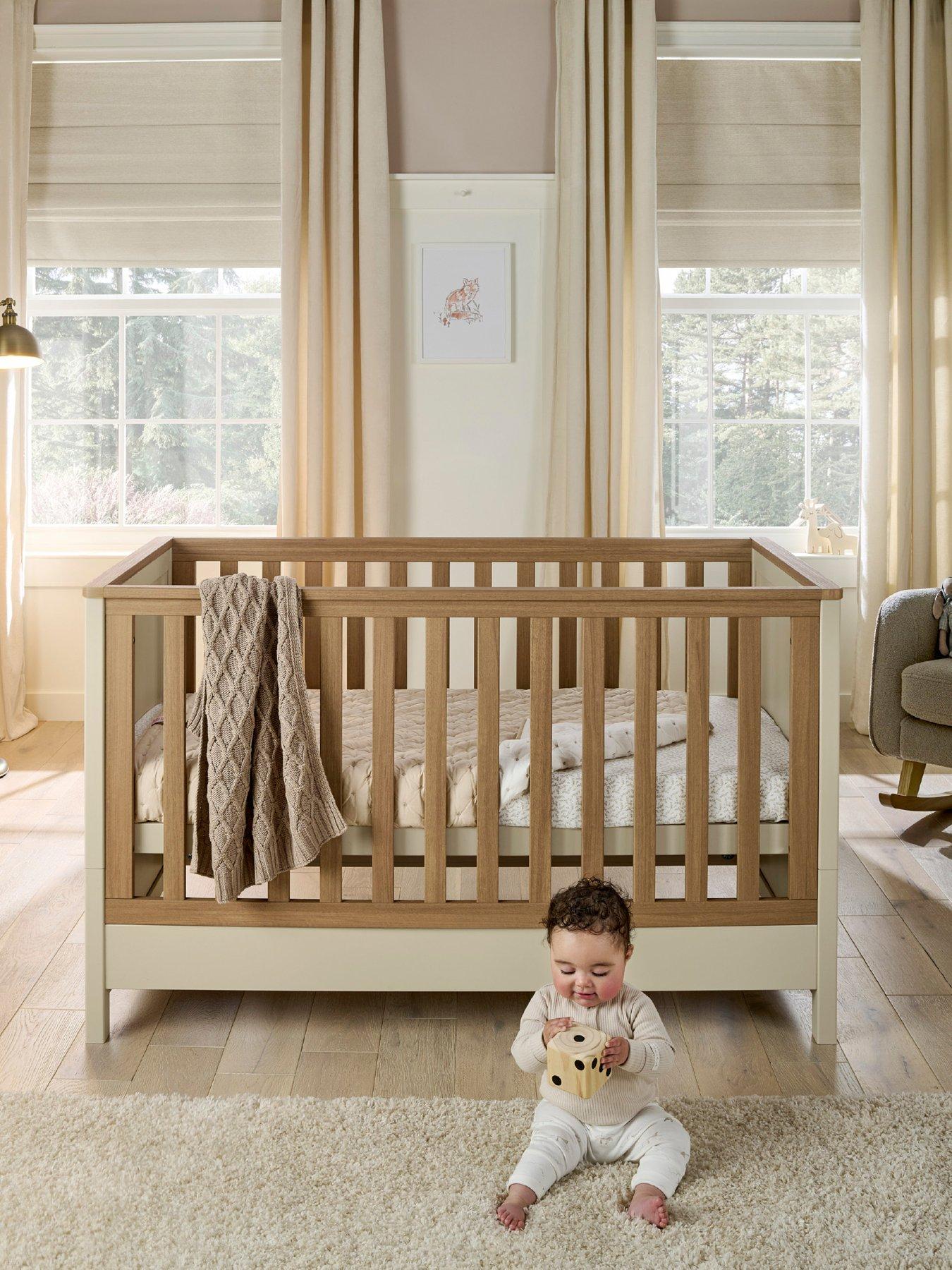 Mamas & Papas Harwell Cot Bed - Cashmere