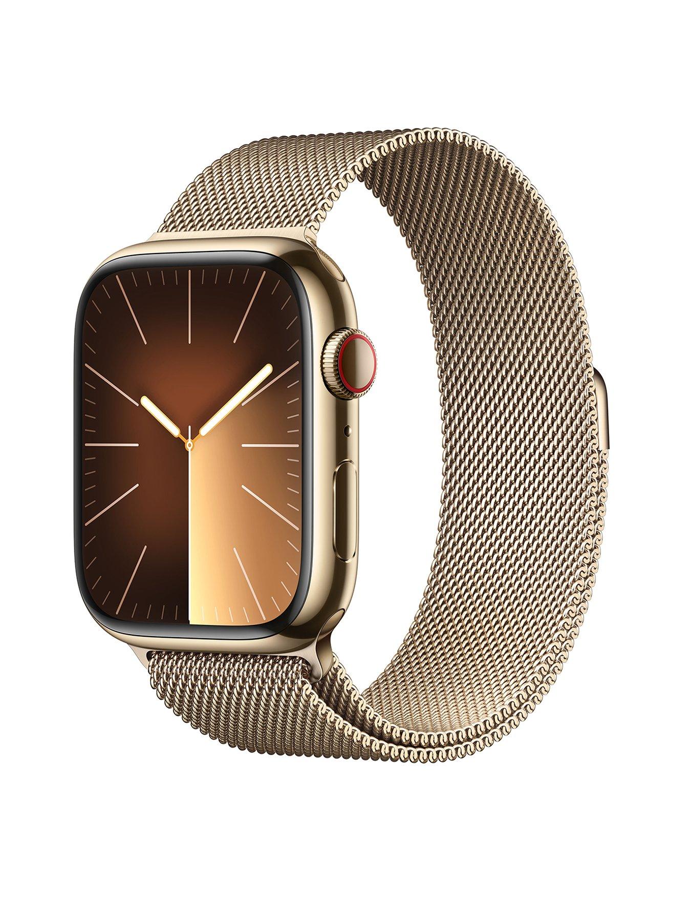 Apple watch store stainless steel silver