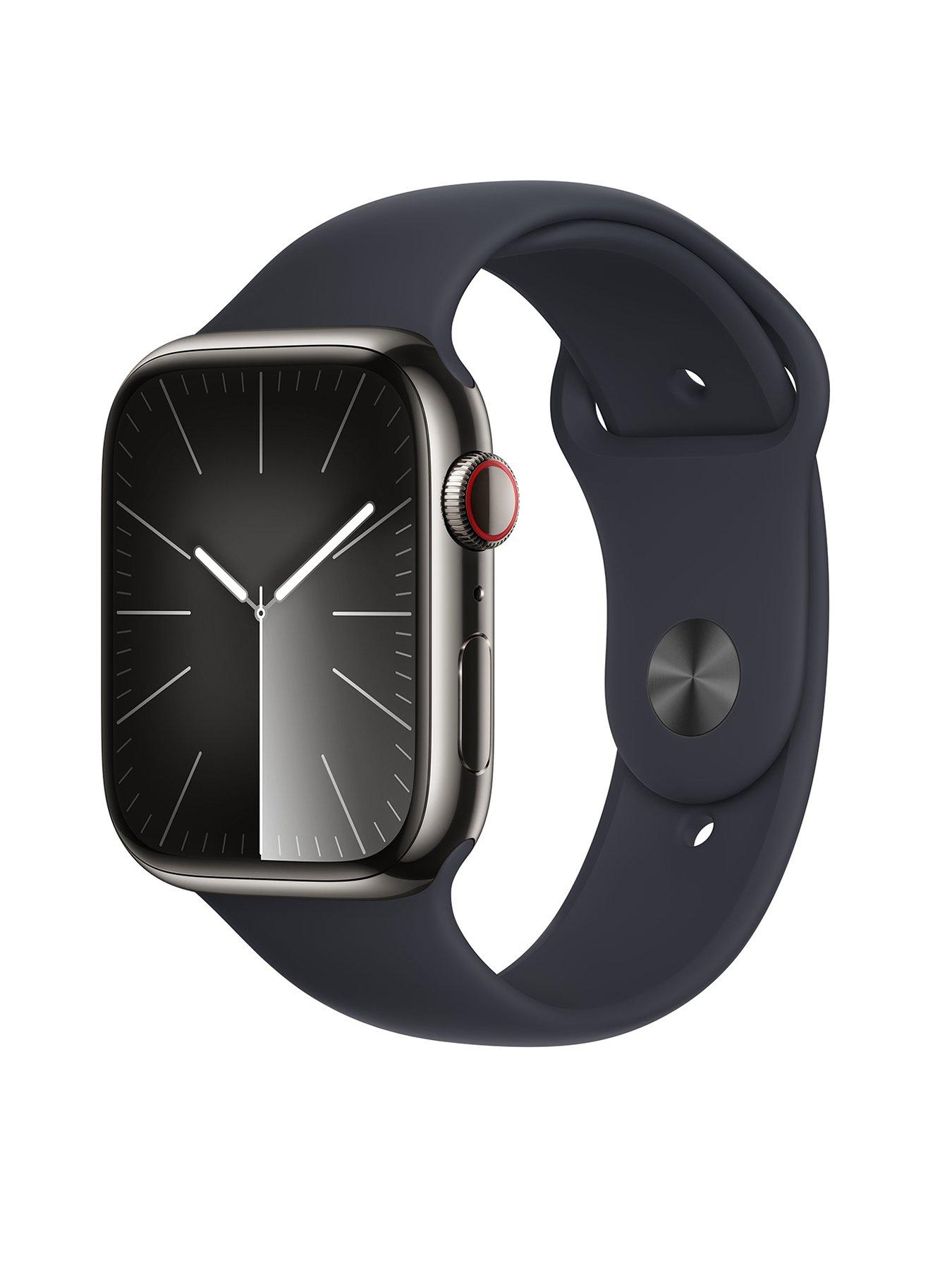 Apple Watch Series 8 (GPS), 45mm Midnight Aluminium Case with 