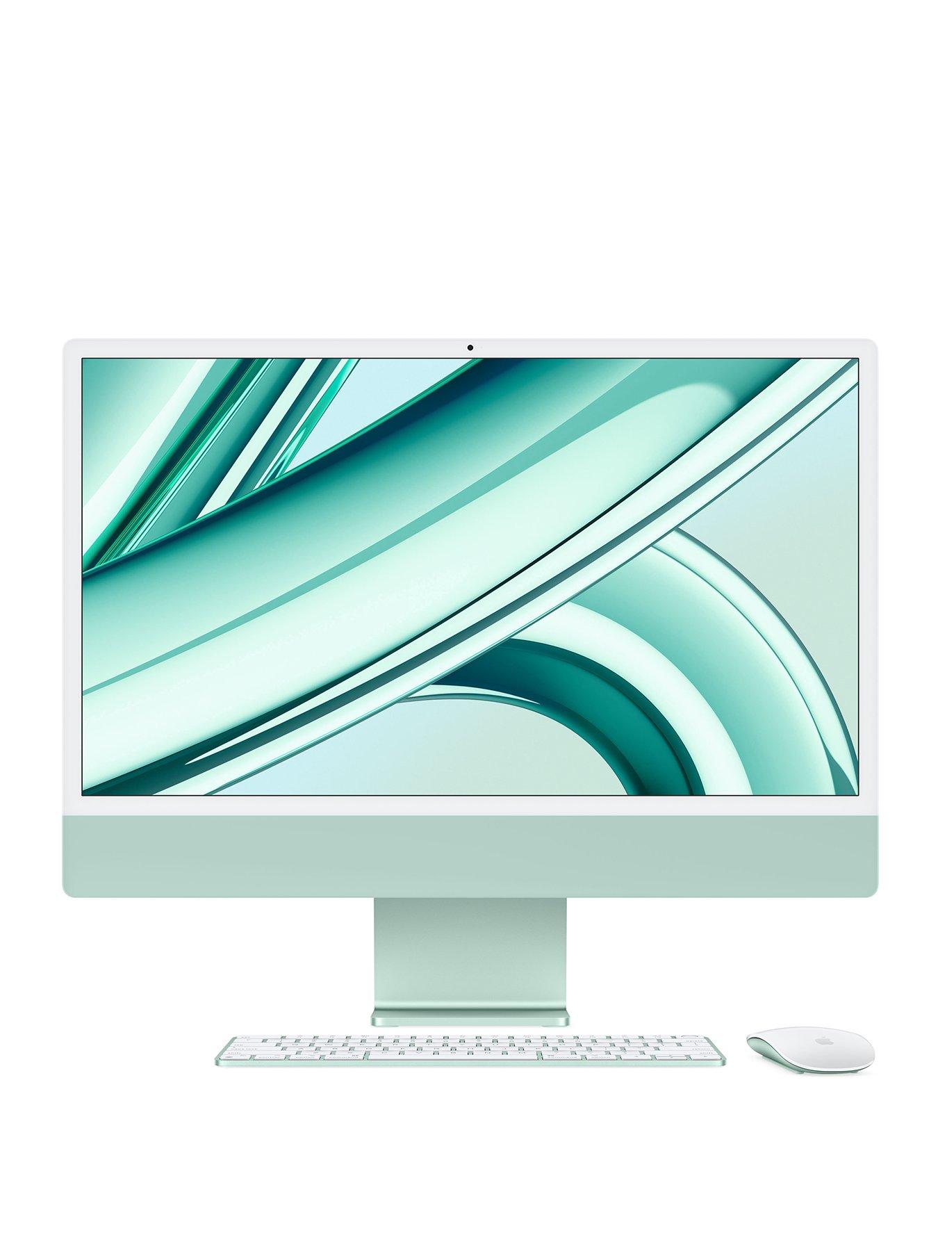 Image 1 of 7 of Apple iMac (M3, 2023) 24 inch with Retina 4.5K display, 8-core CPU and 10-core GPU, 512GB SSD - Green
