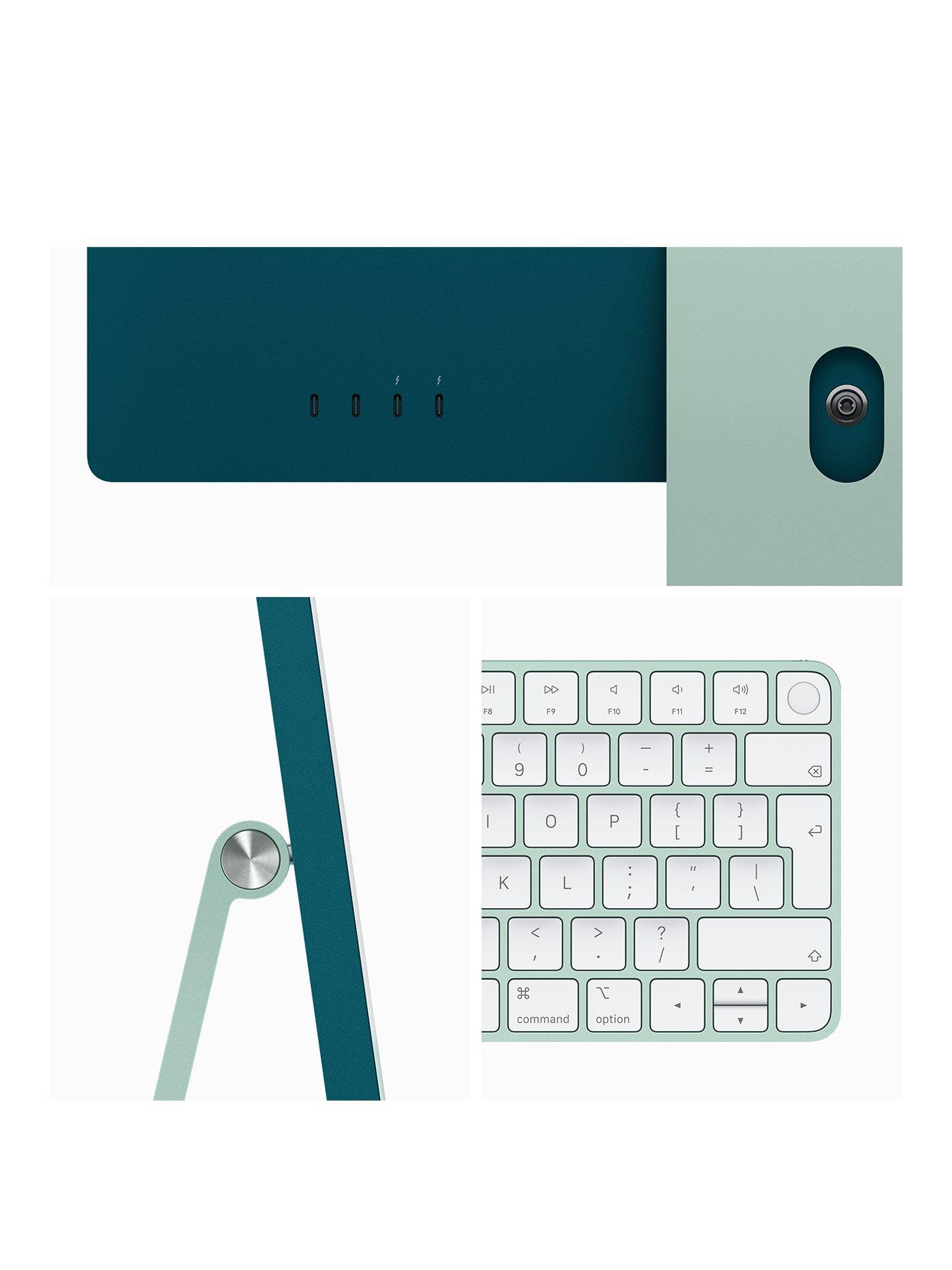 Image 3 of 7 of Apple iMac (M3, 2023) 24 inch with Retina 4.5K display, 8-core CPU and 10-core GPU, 512GB SSD - Green
