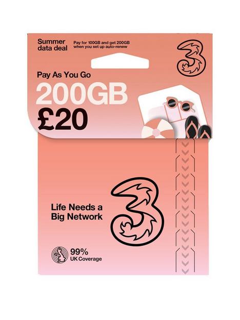three-100gb-unlimited-minutes-and-texts-pay-as-you-go-pound20-sim