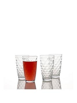 Product photograph of Ravenhead Essentials Disco Super Hi-ball Tumblers Ndash Set Of 4 from very.co.uk